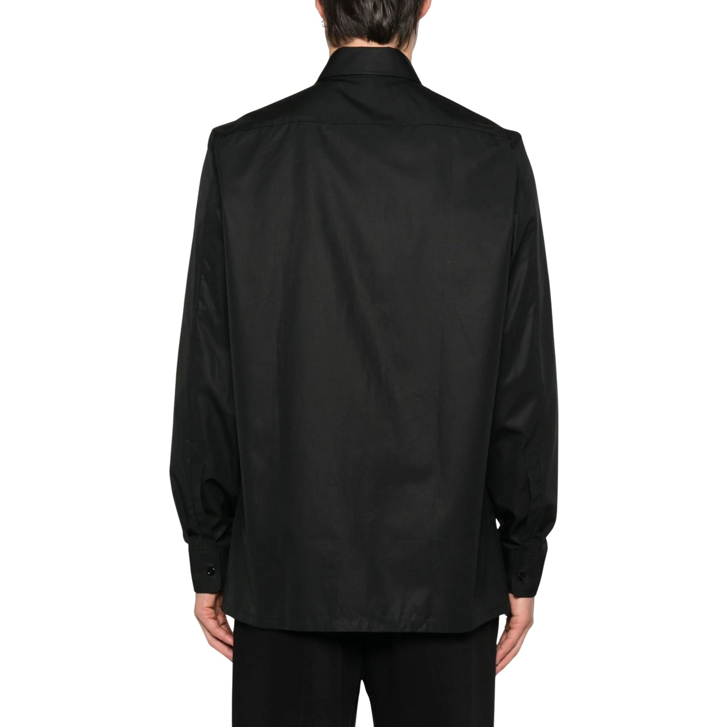 Givenchy Shirt Long Sleeve Logo Black