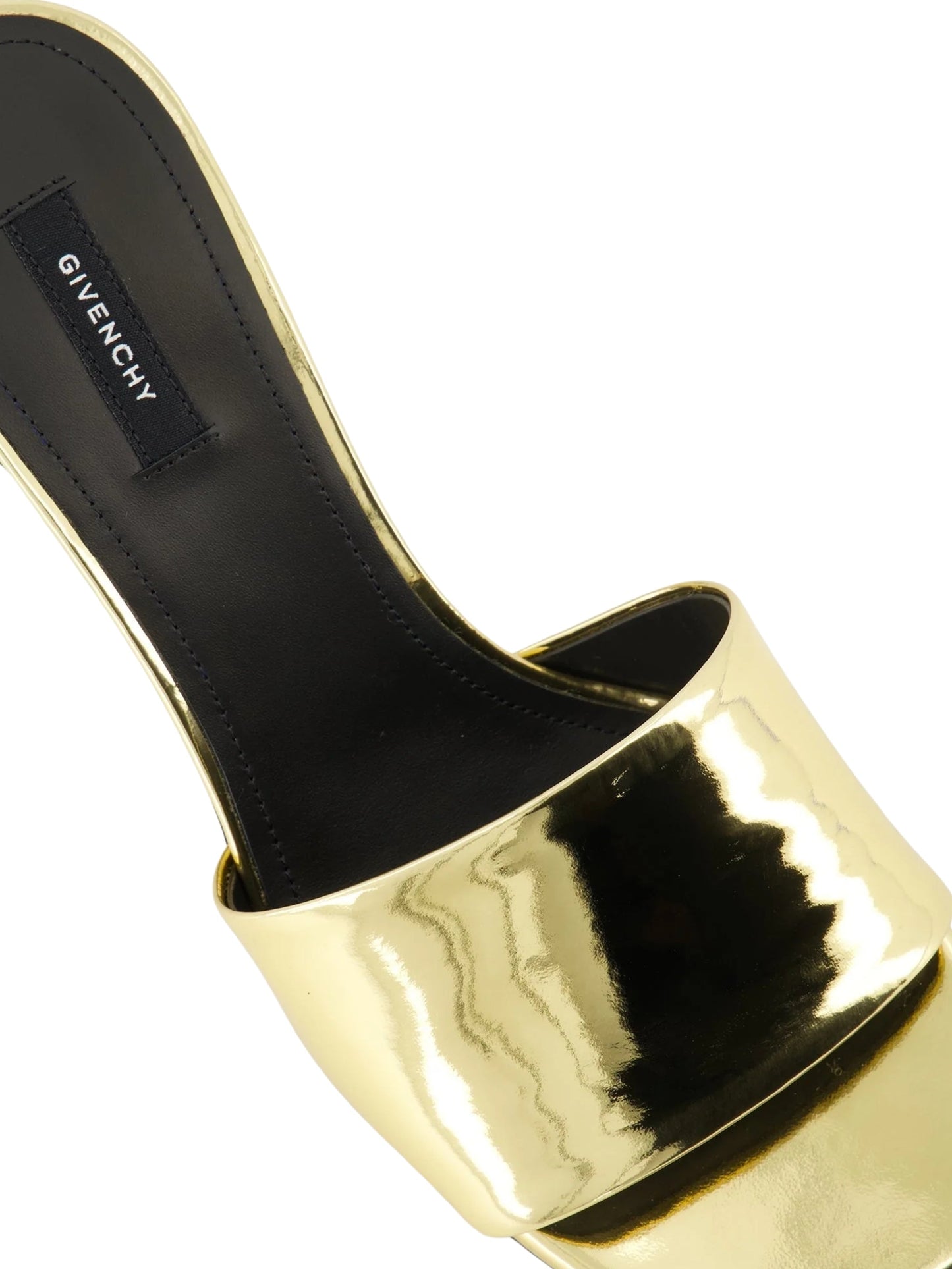 Givenchy Heel Gh4 Mules 65mm Golden