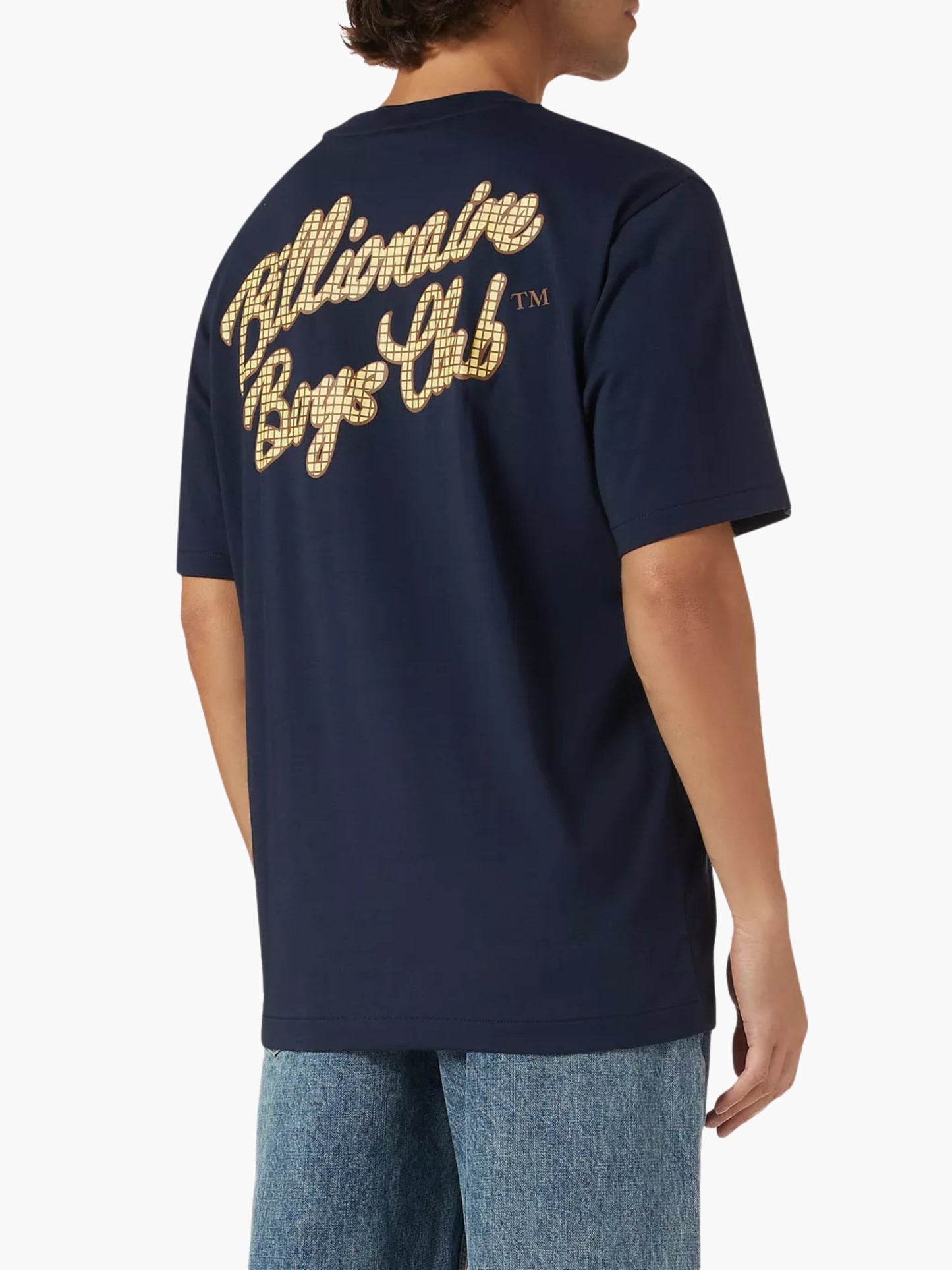 Billionaire Boys Club Script Logo T-Shirt Navy
