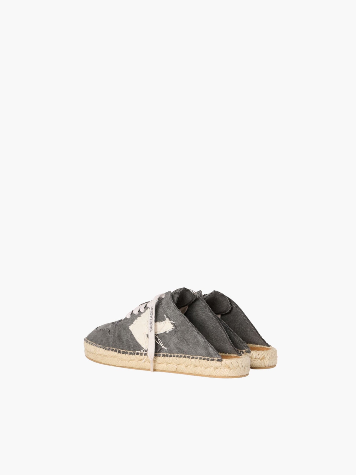 Off-white Slip-ons Owsl14 M-arrow Espadrillas Black/White