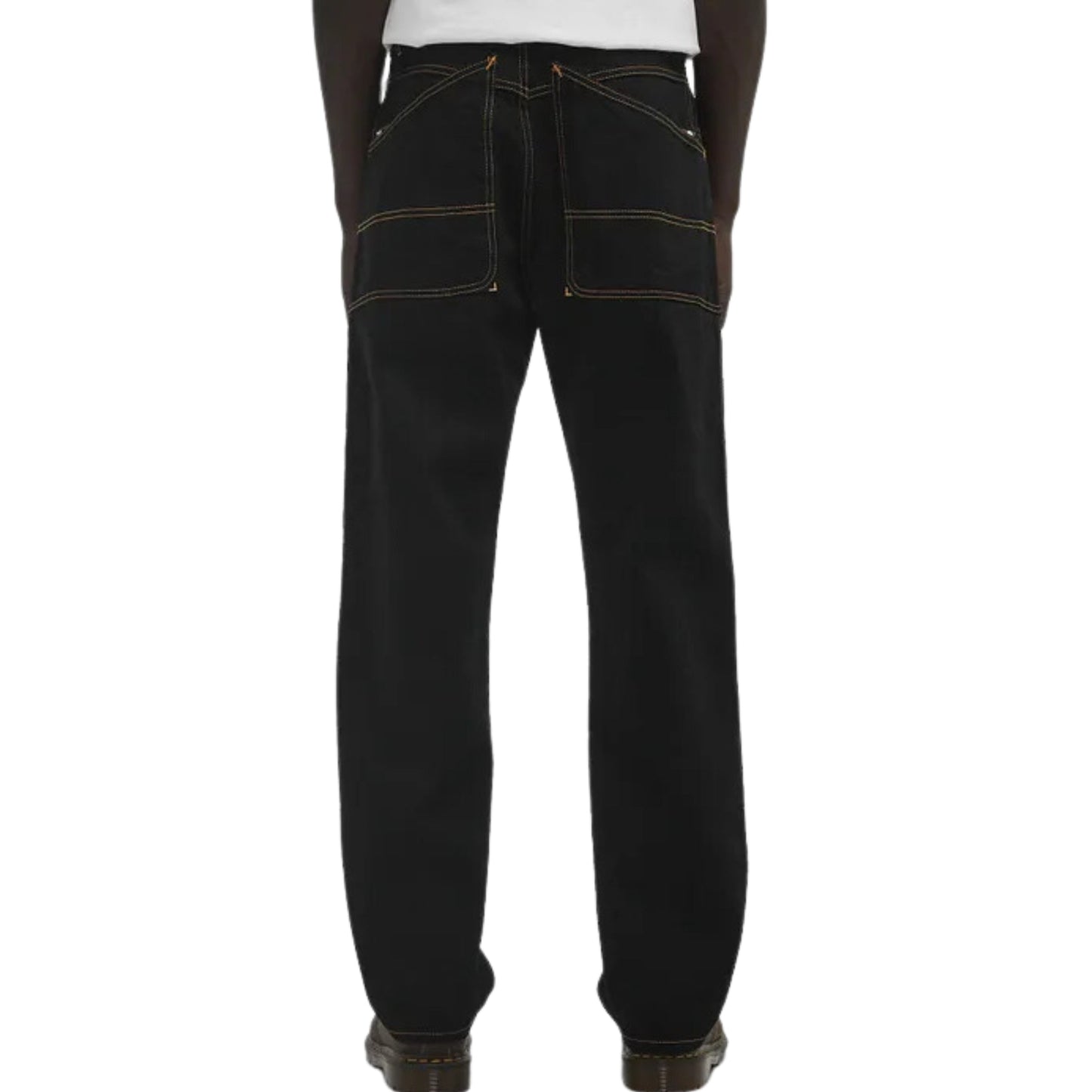 Kenzo Jeans Wide Leg Black
