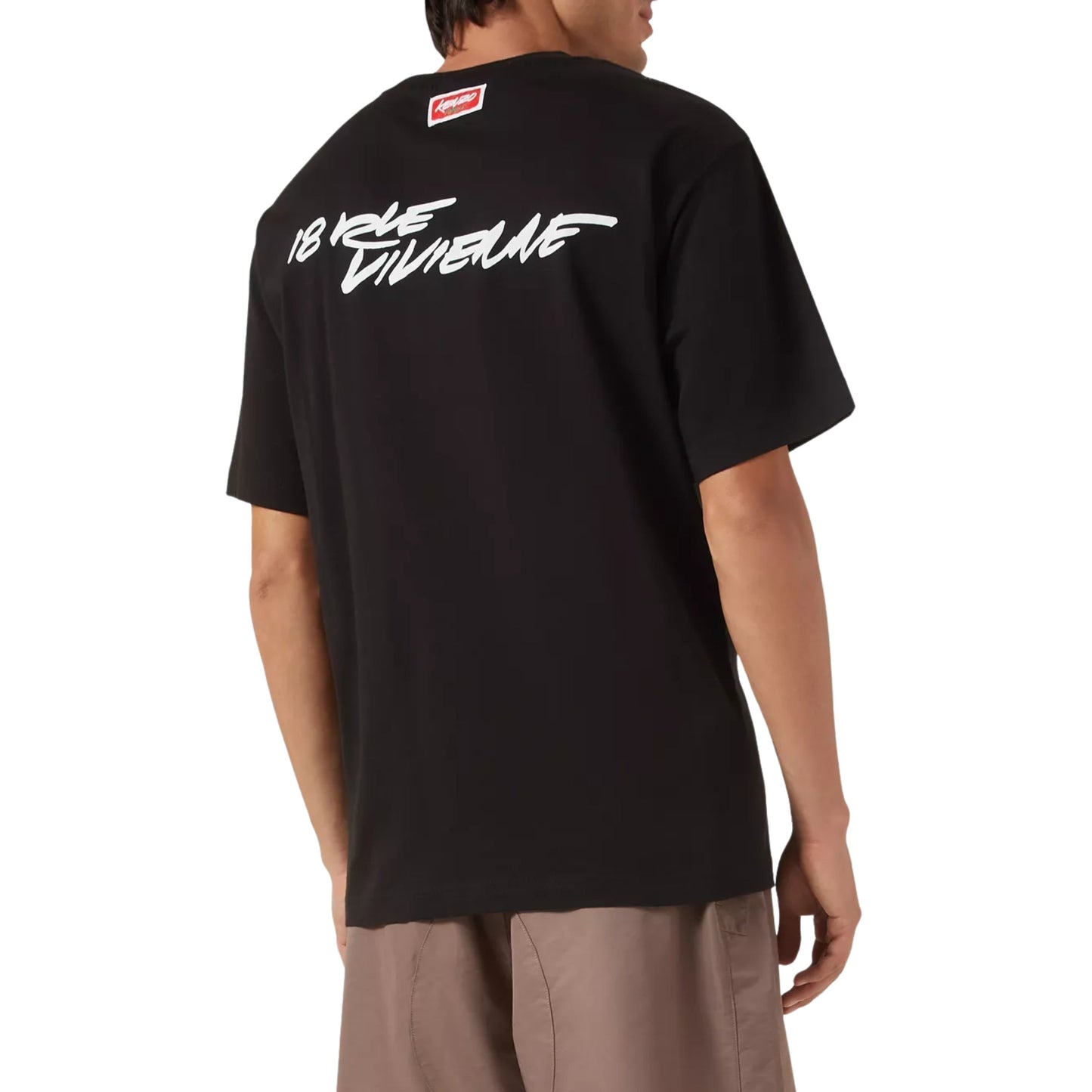 Kenzo T-Shirt X Futura 2000 Big Logo Black