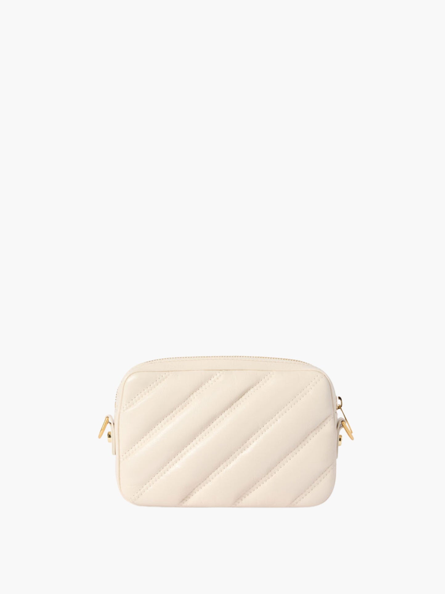 Off-White Bag Gold Arrow Strap Cream