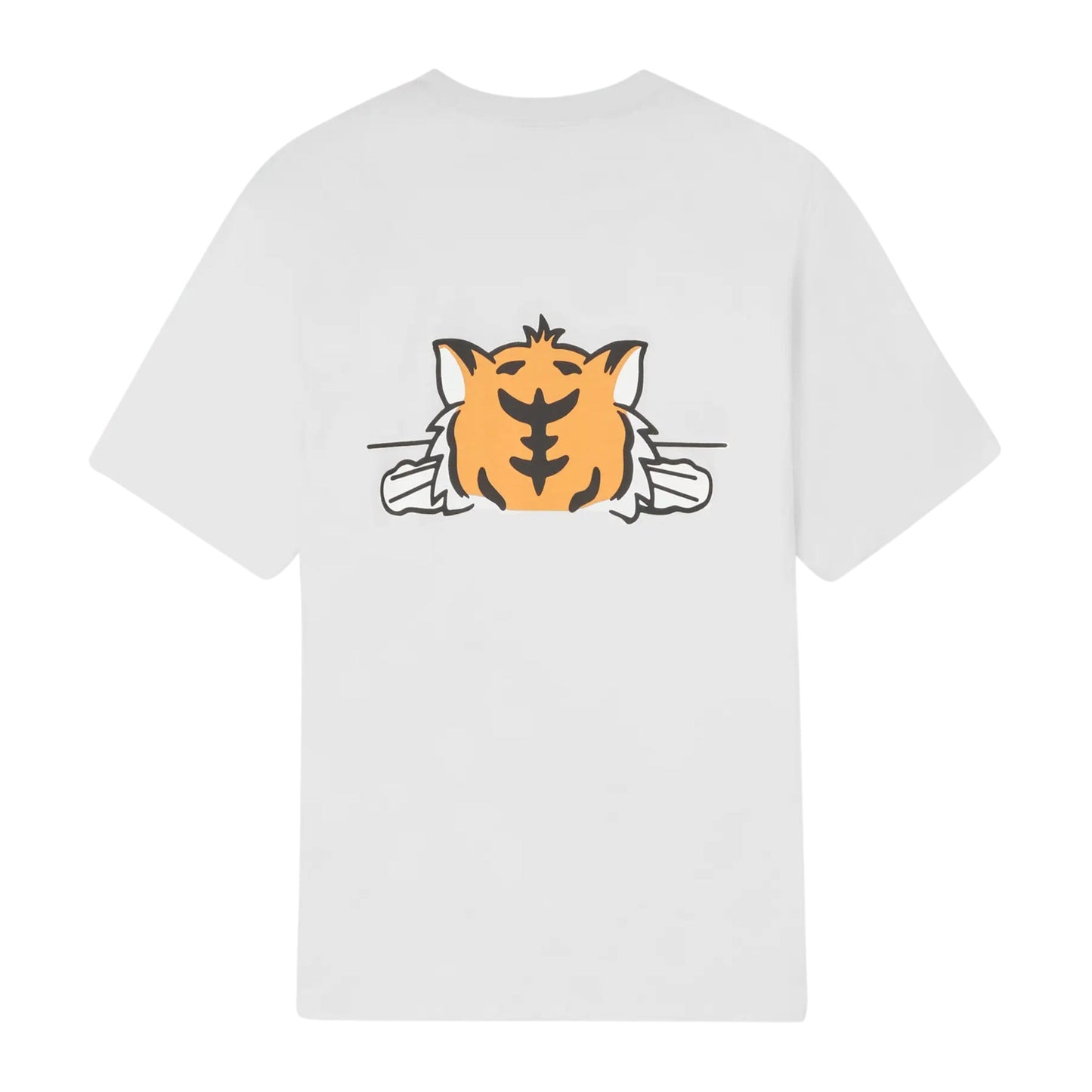 Kenzo T-Shirt Happy Tiger Oversized  Off White