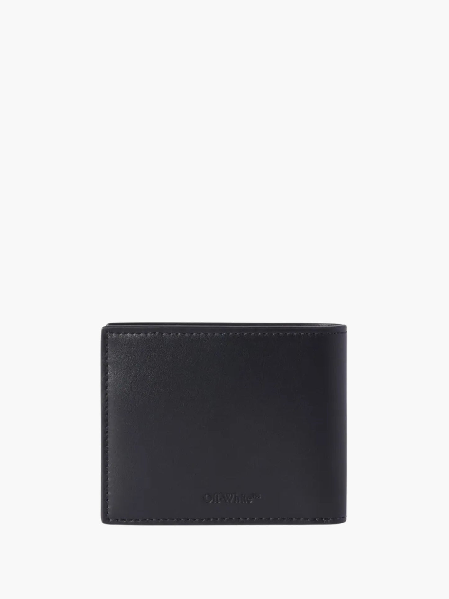 Off-White Wallet White Print Logo Black