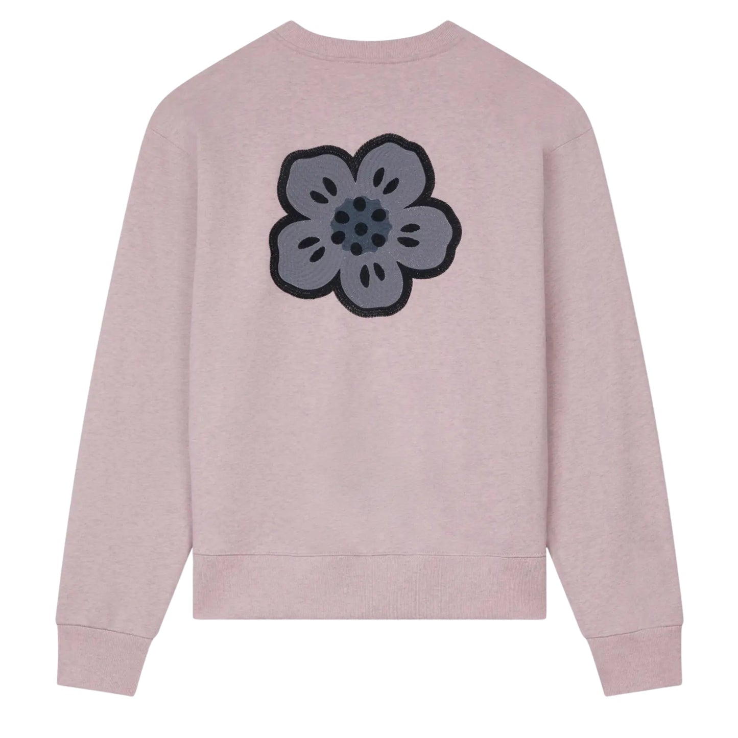Kenzo Sweater Boke Flower Embroidered Rose
