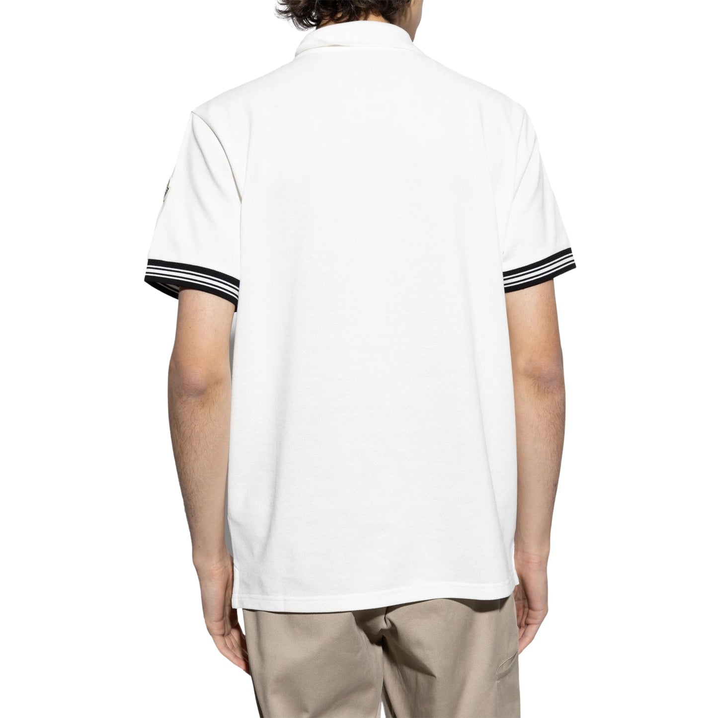 Moncler Golfer Logo White