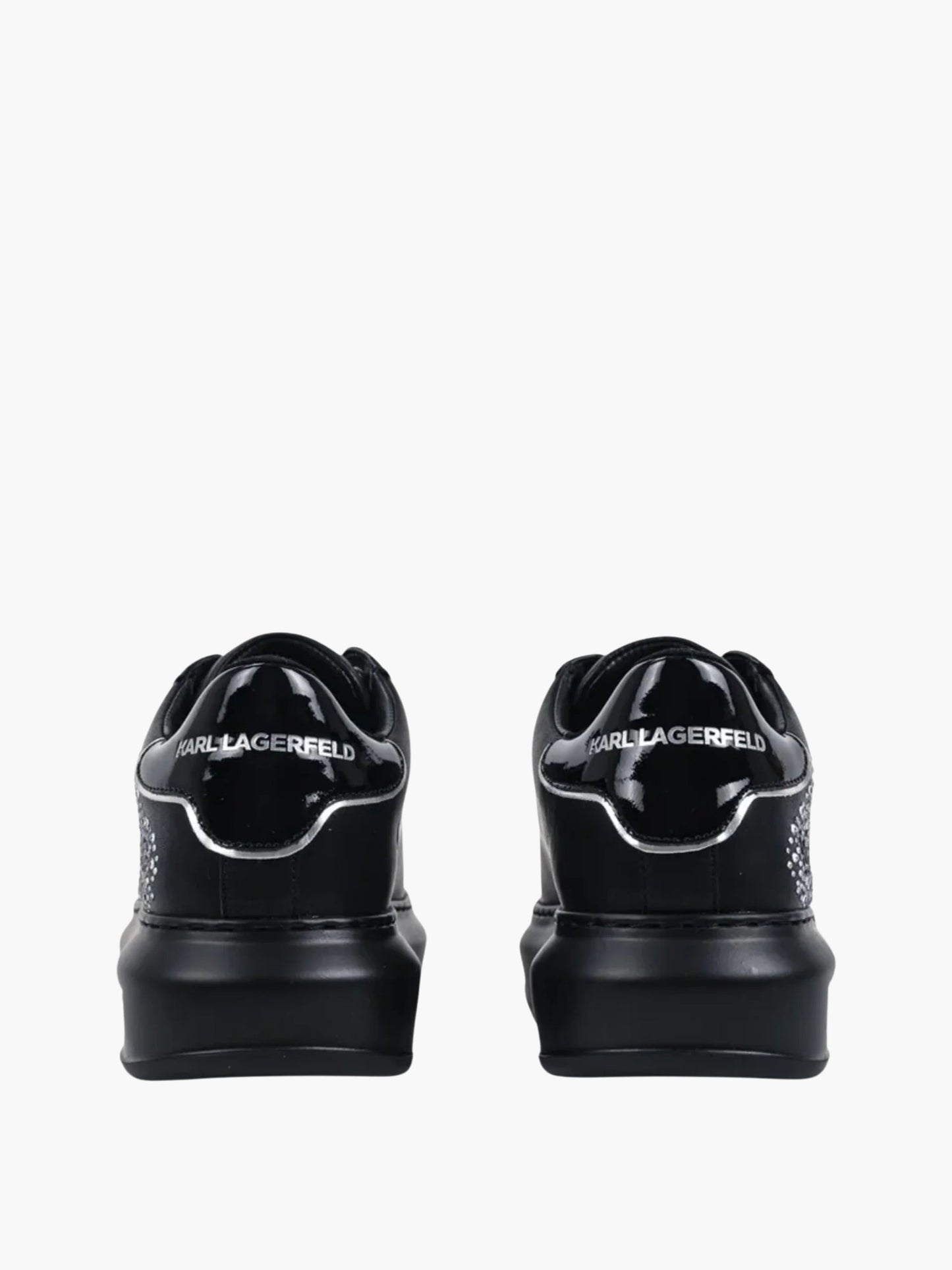 Karl Lagerfeld Sneaker  KLL303 Kapri Konstellation Lo Black Lthr W/Silver