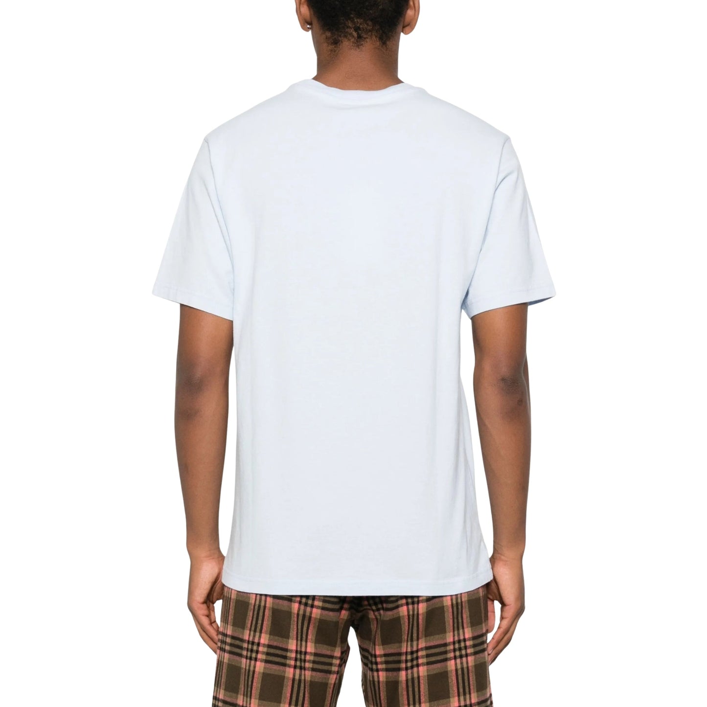Kenzo T-Shirt Floral Printed Logo Blue
