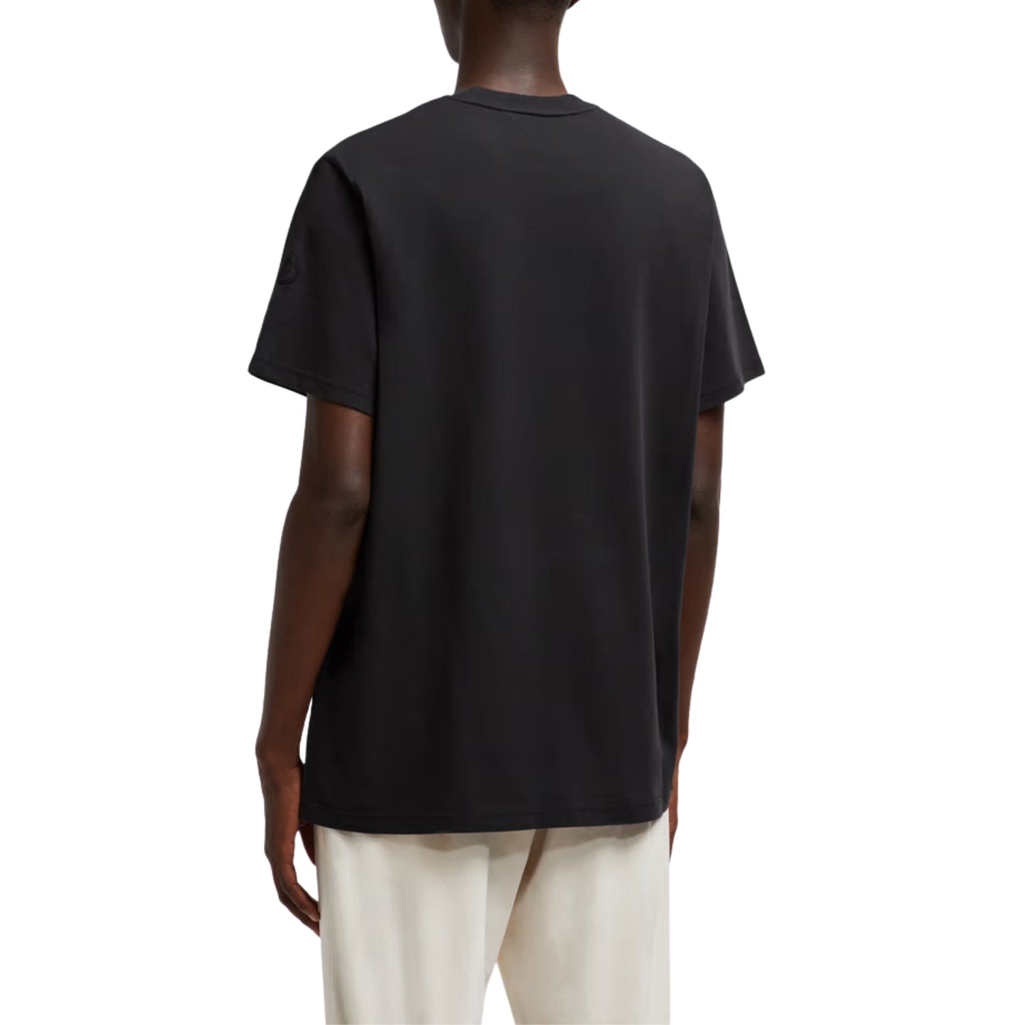 Moncler T-Shirt Logo Black