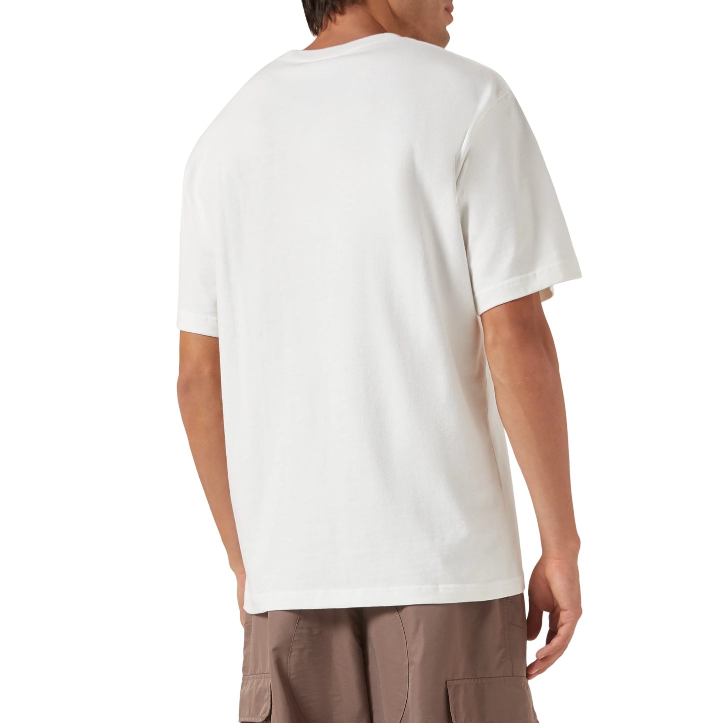 Kenzo T-Shirt Happy Tiger Embroidered Off White