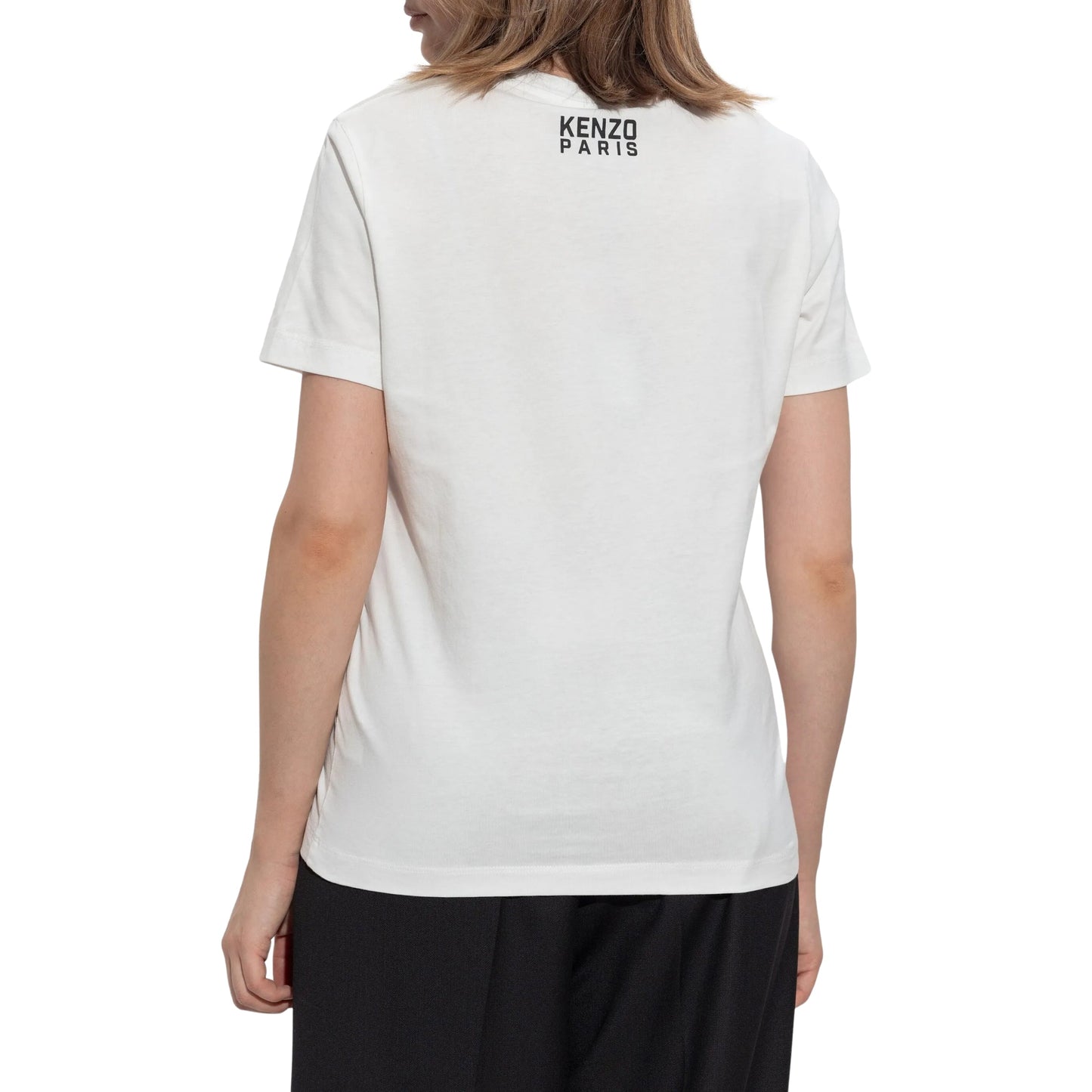 Kenzo T-Shirt Tiger Graphic White