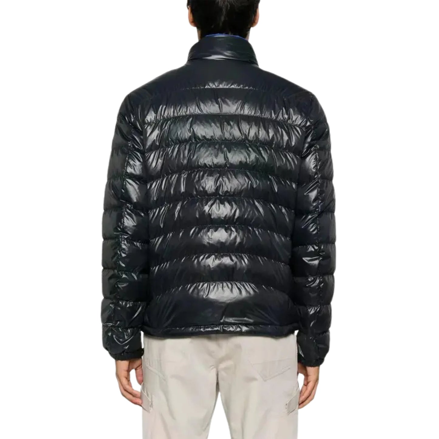 Moncler Jazket Zip Up Black-Blue