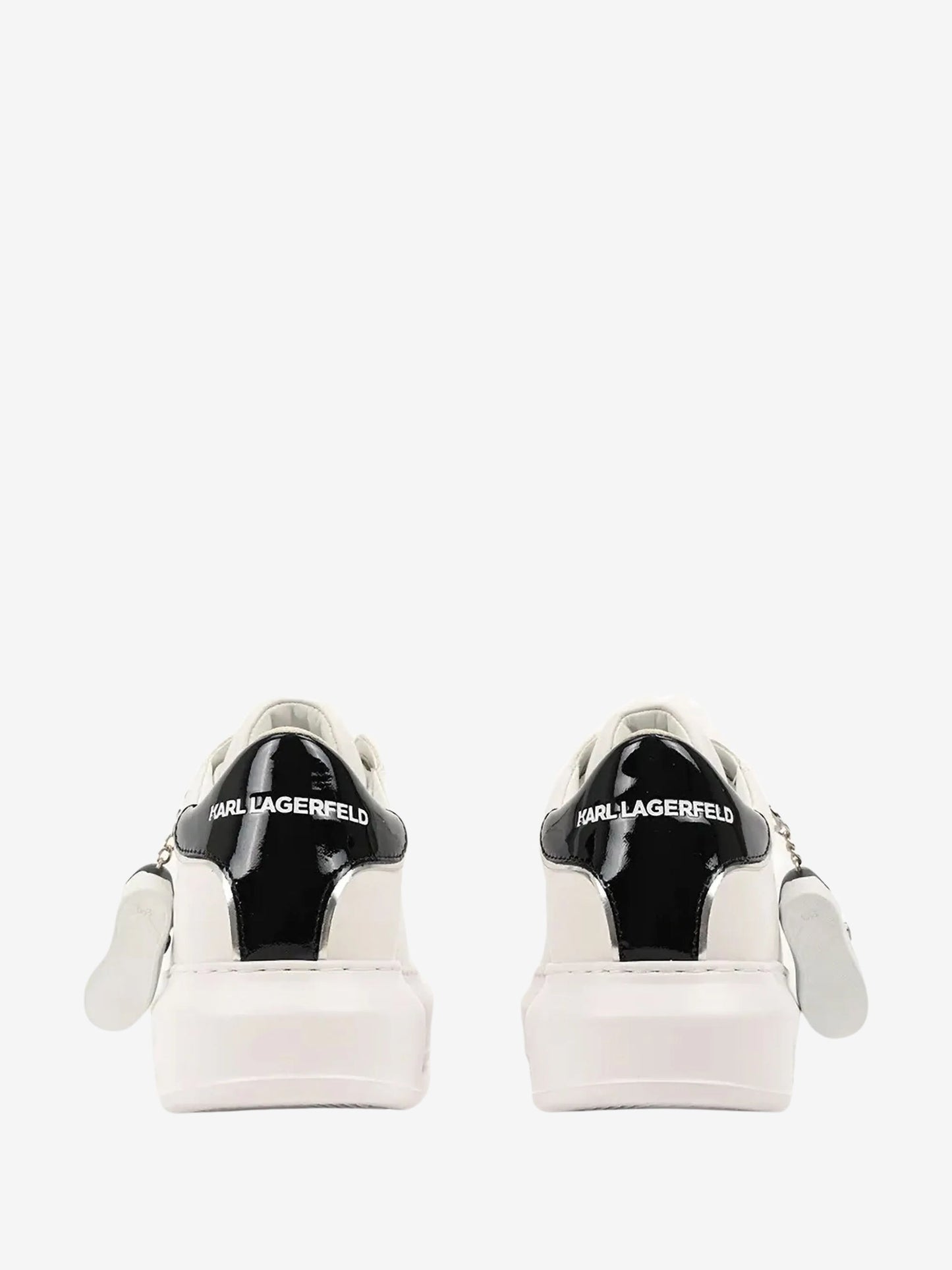 Karl Lagerfeld Sneaker Klls58 Kapri Keychain Kapri White