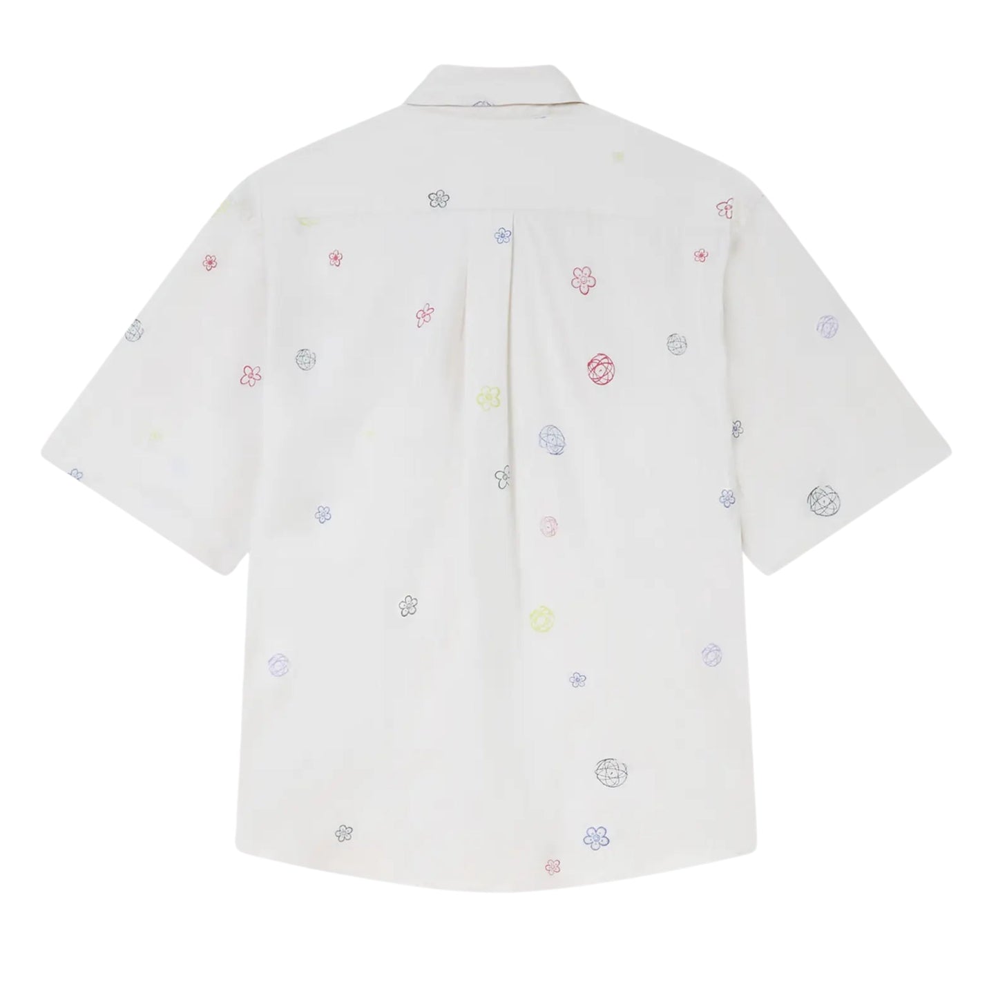 Kenzo Shirt Futura Embroidered Ss Cream