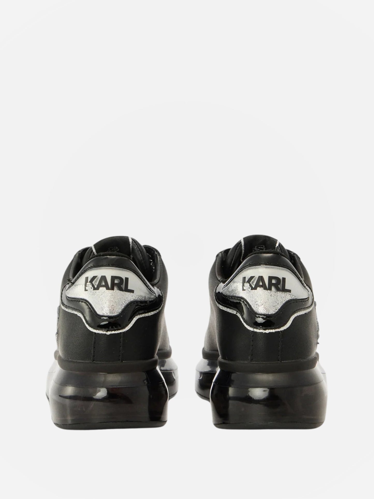 Karl Lagerfeld Kll281 Sneaker Kapri Kushion Signia Glitterflow Black Leather/ Mono