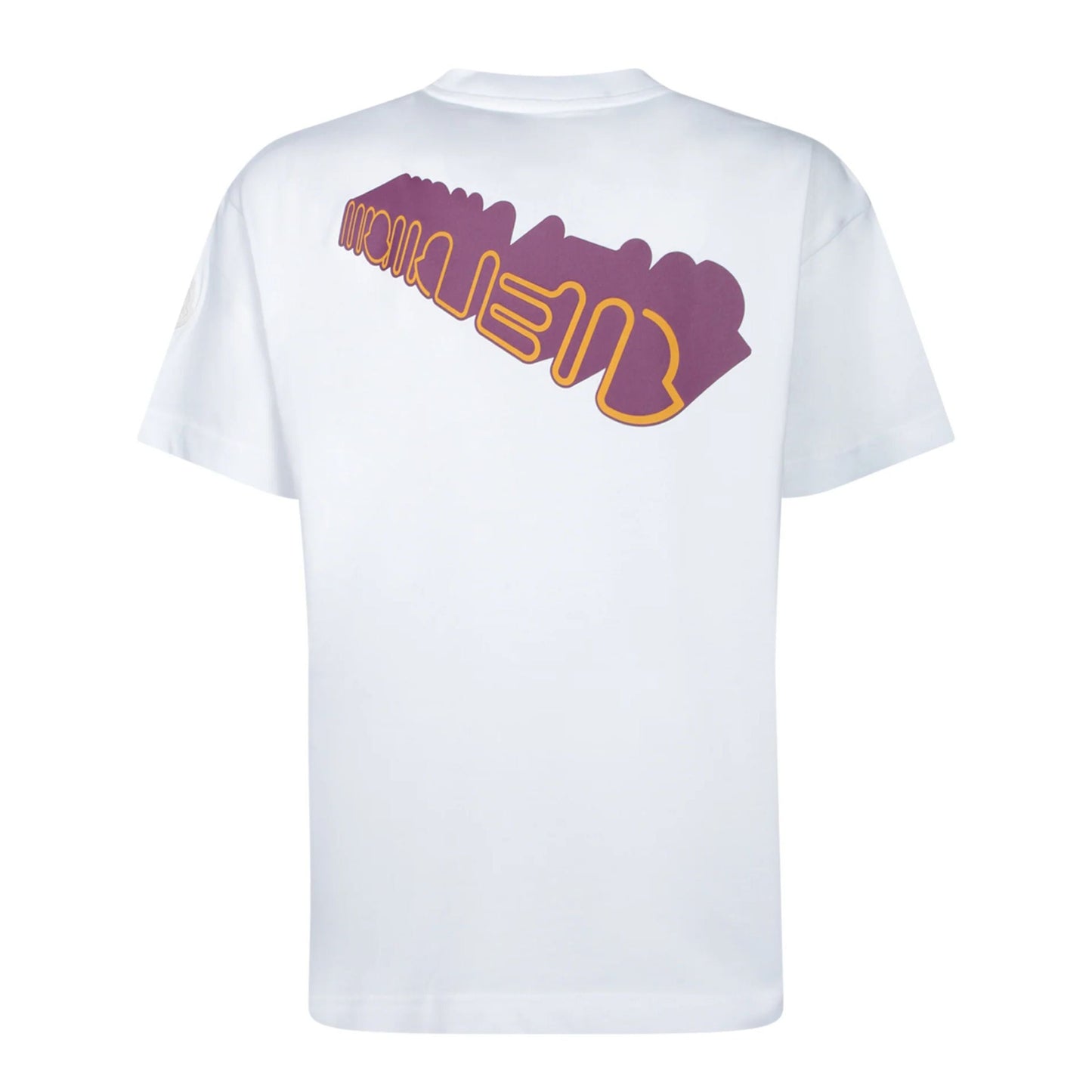 Moncler T-Shirt Solid Logo White