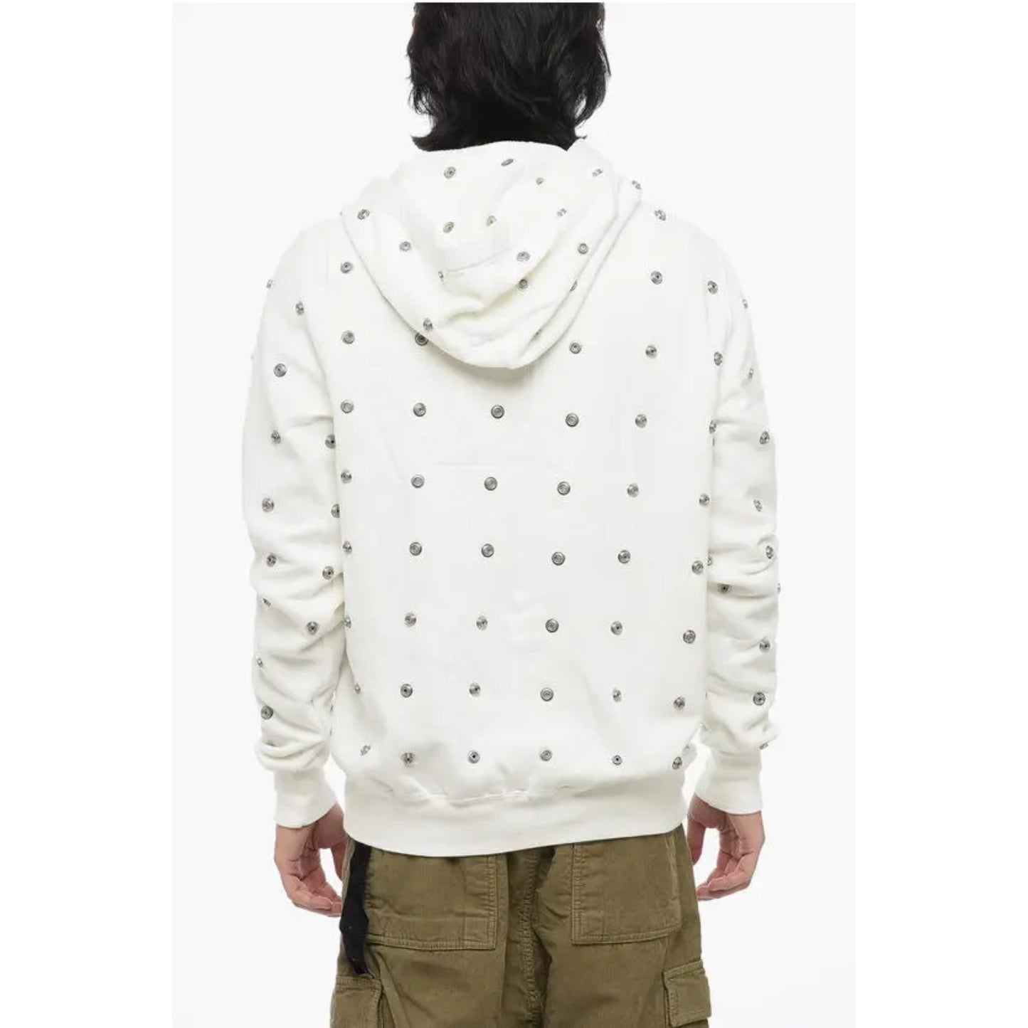Rick Owens Sweater Meal Stud Pearl