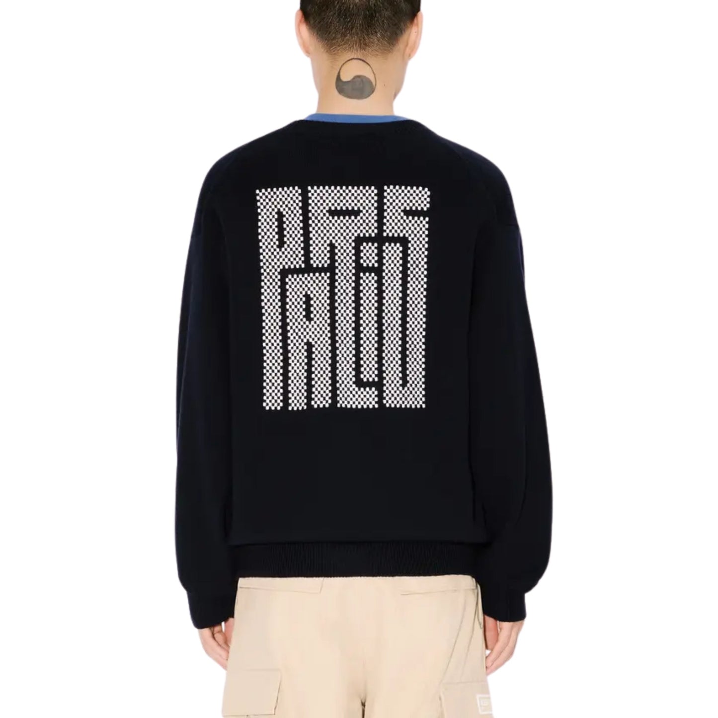 Kenzo Sweater Maze Logo Black