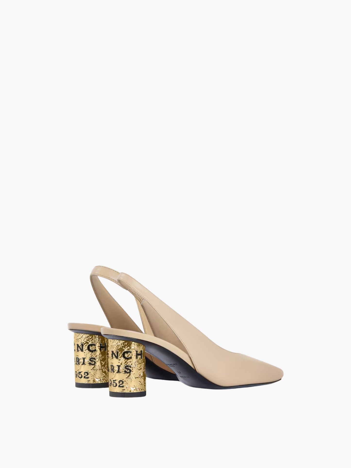 Givenchy Heel GH7 Slingback 85Mm Beige