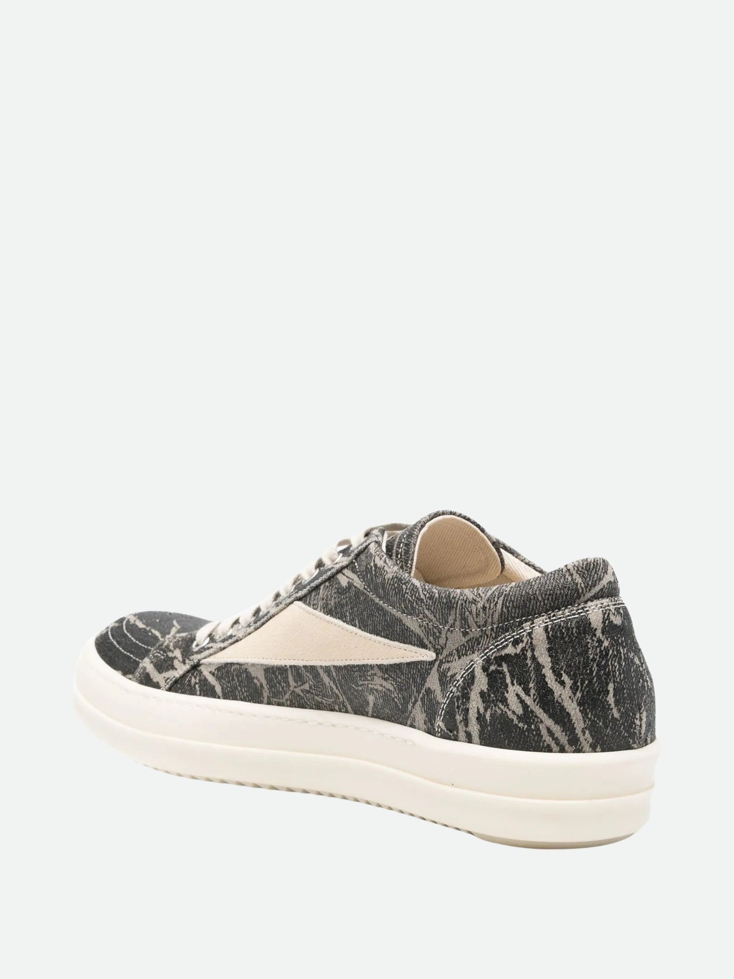 Rick Owens Sneaker Vintage Black Wash-Milk