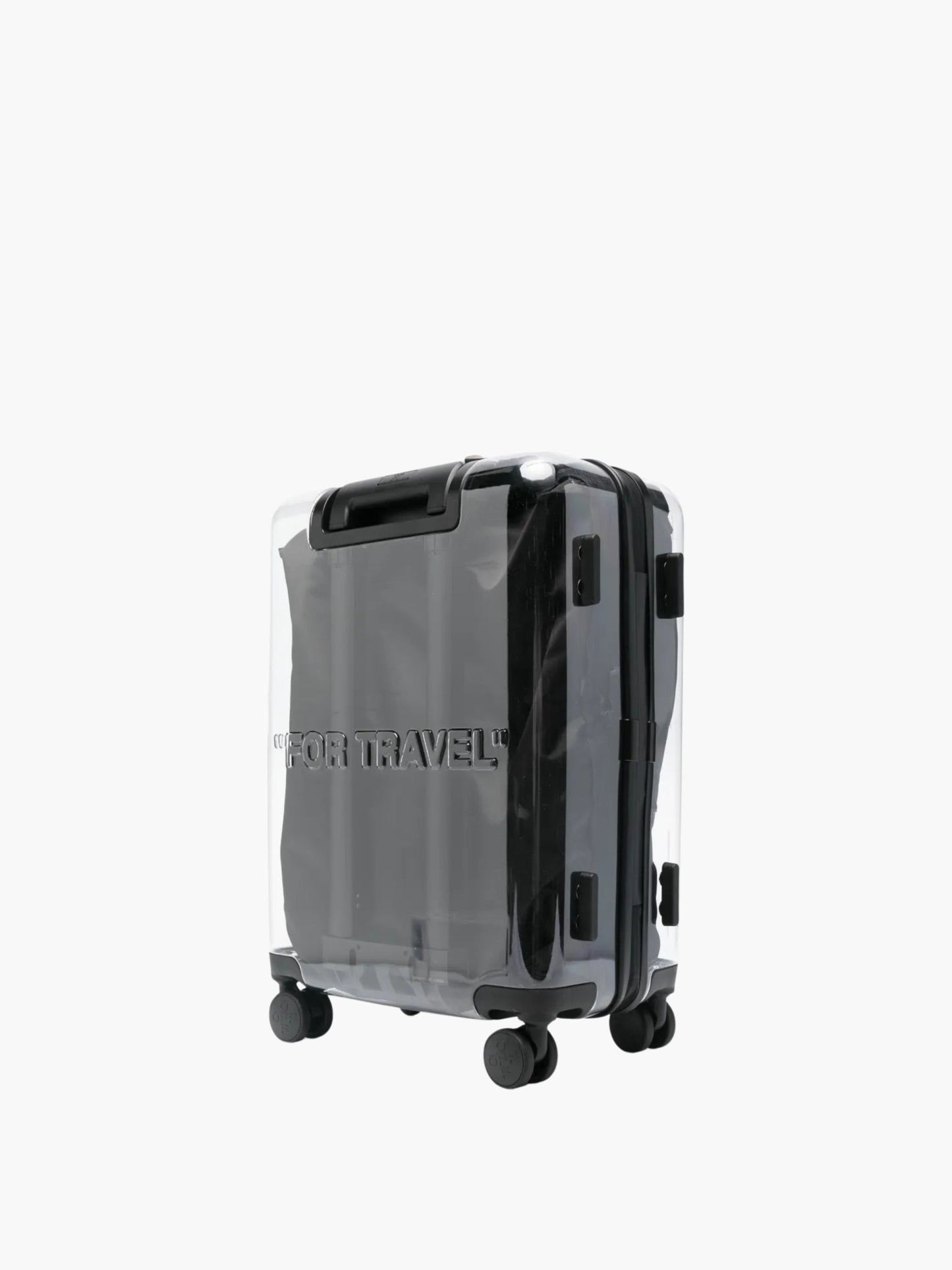 Off-White Bag Luggage Trolley Black