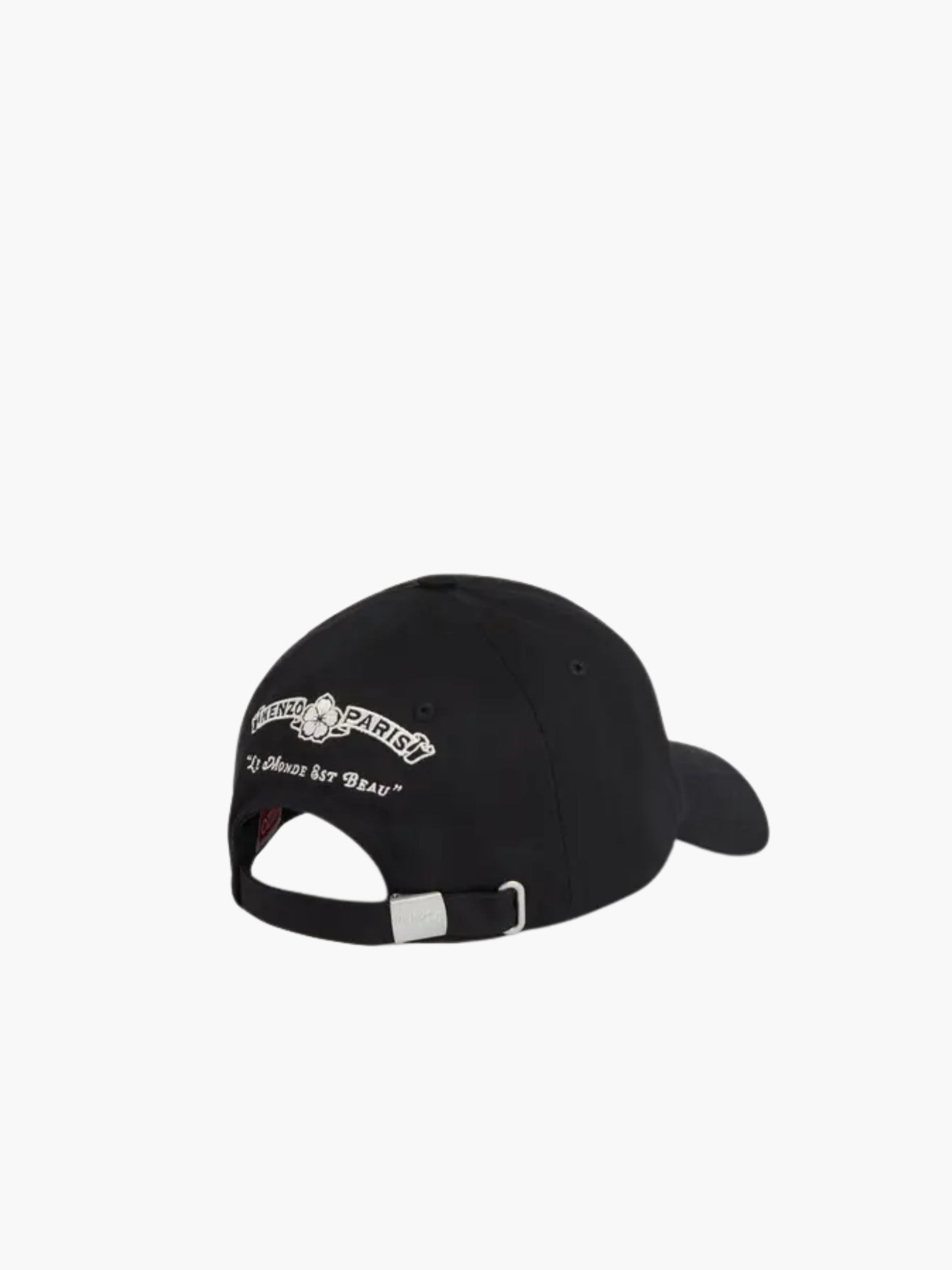Kenzo Cap Plain Embroidery Black