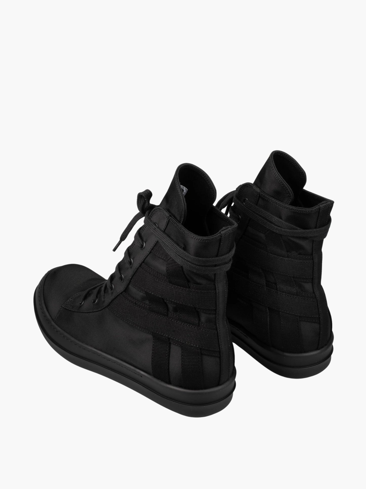 Rick Owens Sneakers Ro1 Hi Top Black Strip Black