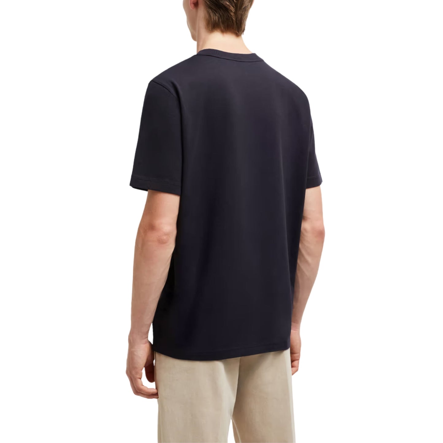 Moncler T-Shirt Patch Logo Black