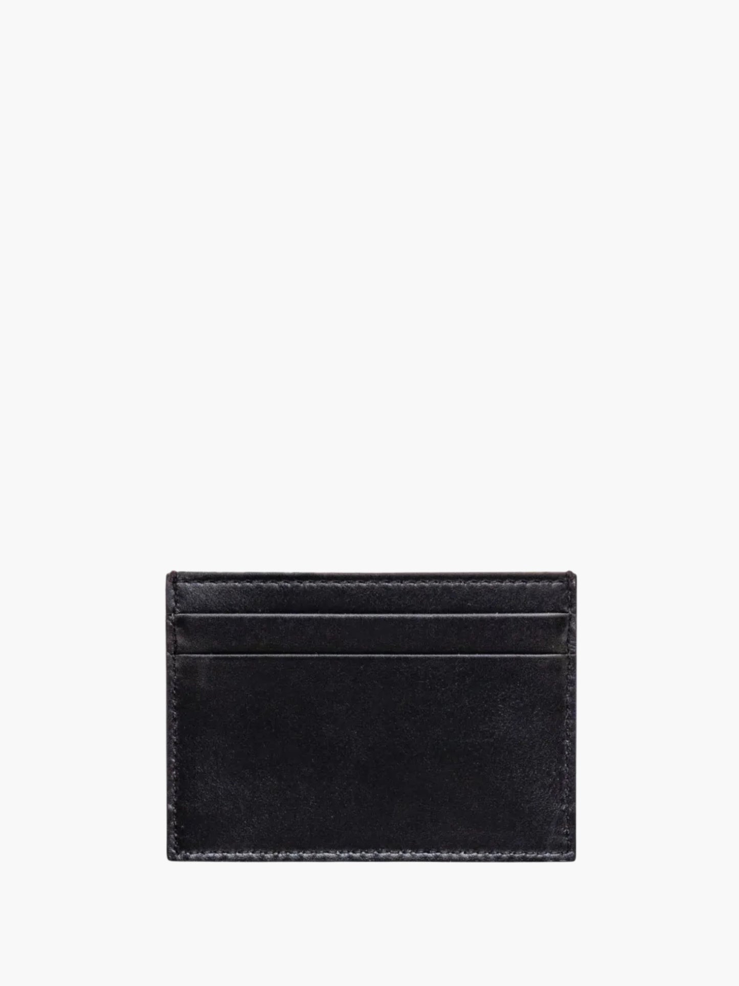 Off-White Cardholder White Print Black