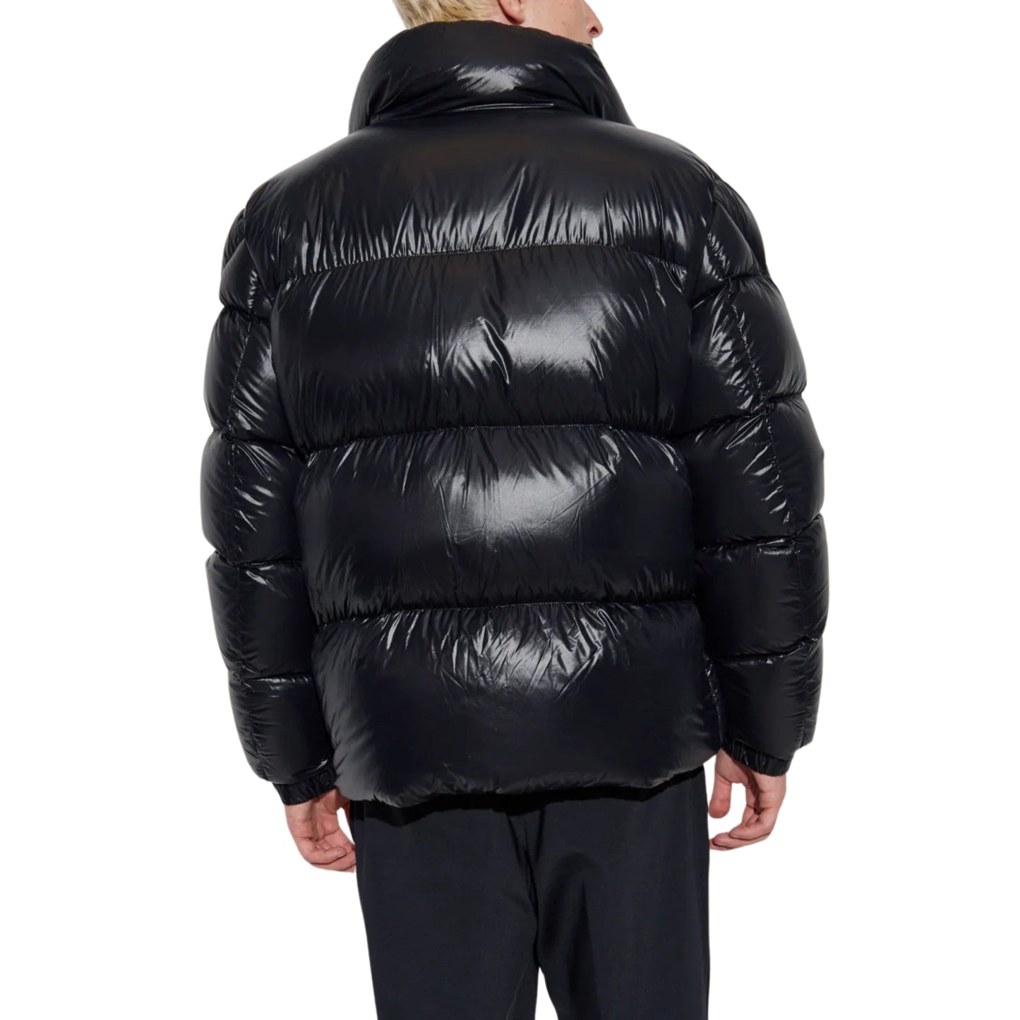 Moncler Jacket Leste Puffer Logo Black