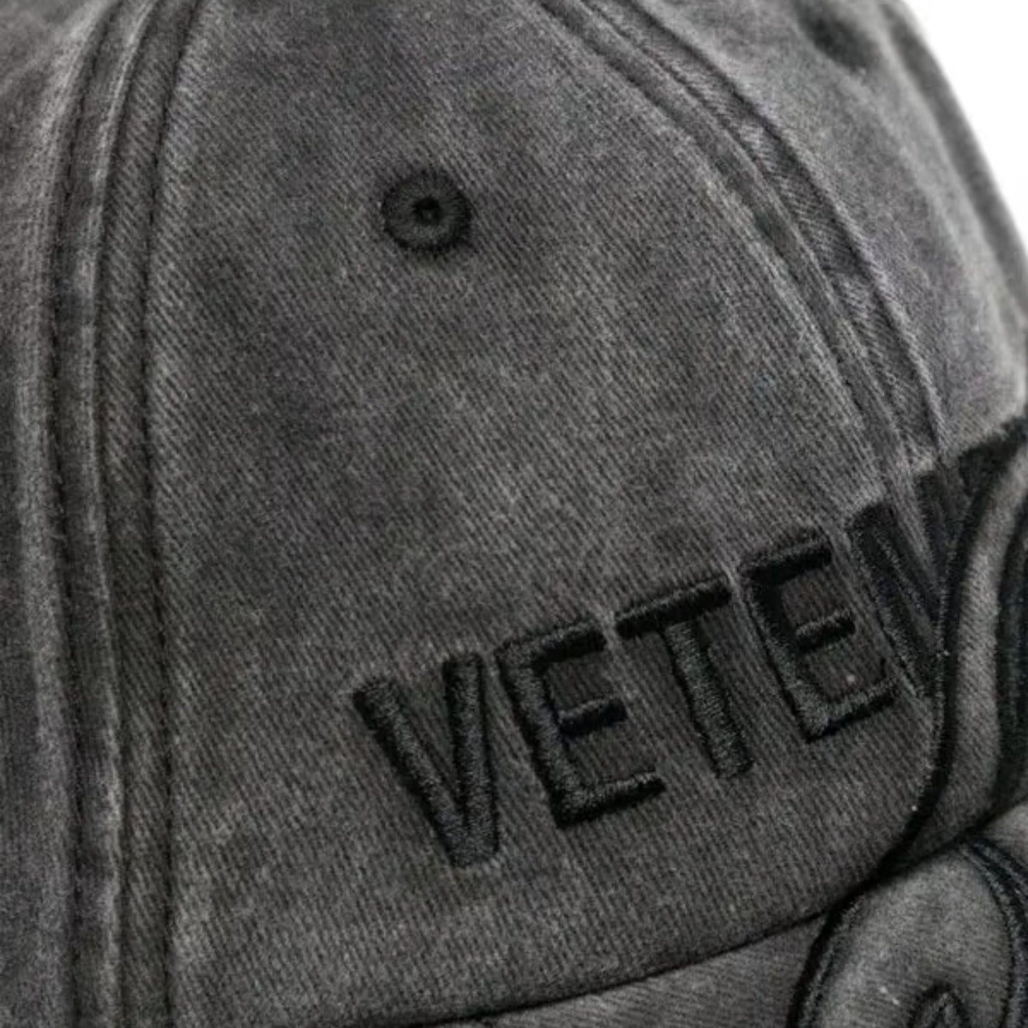Vetements Cap Blackout Flame Logo Cap
