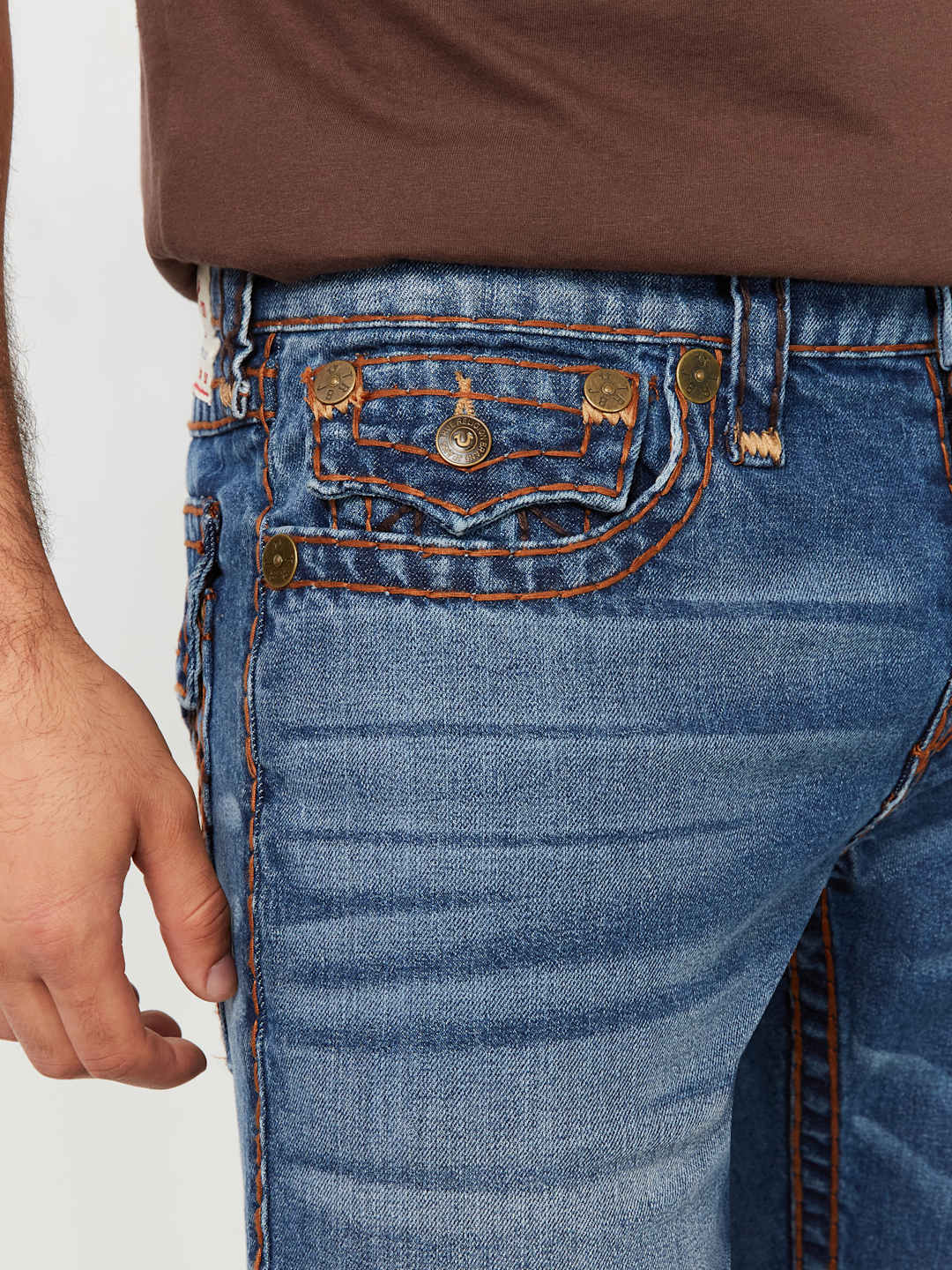True Religion Jeans Ricky Super T Heathland