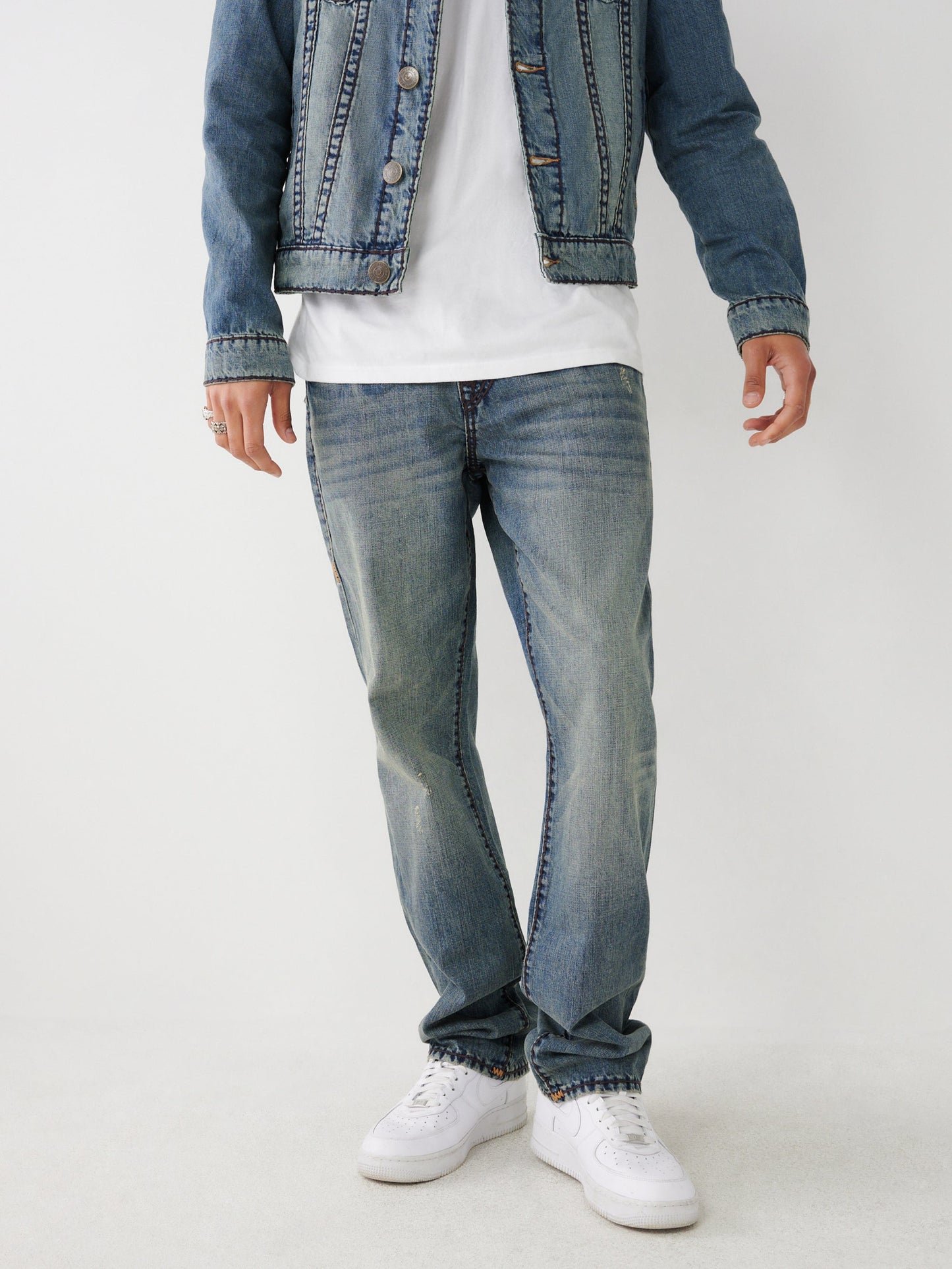 True Religion Jeans Ricky Miner Medium Wash