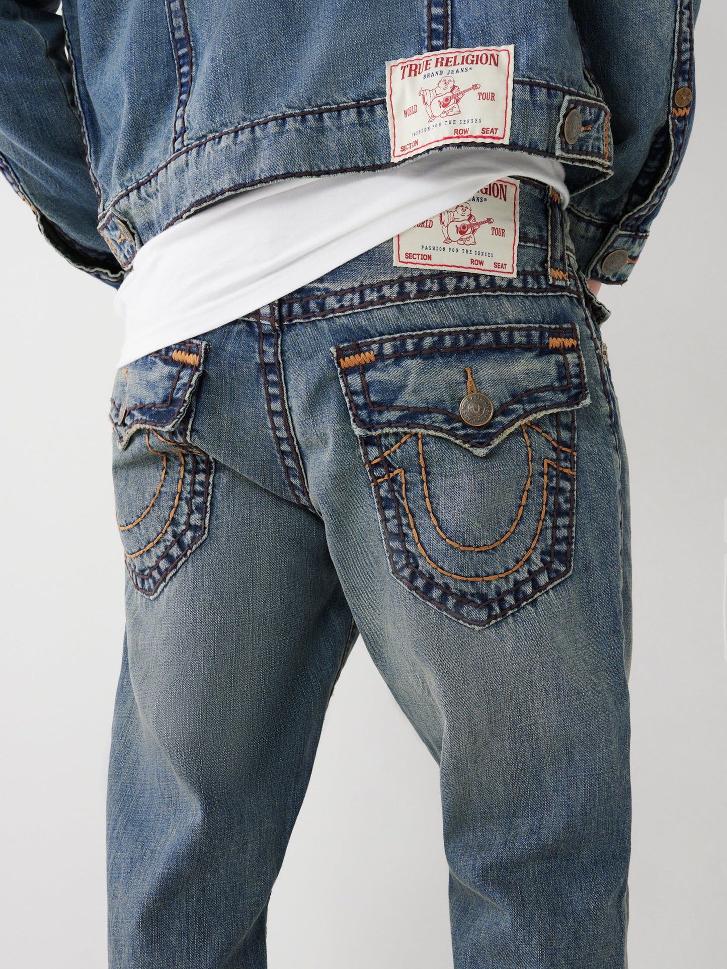 True Religion Jeans Ricky Miner Medium Wash