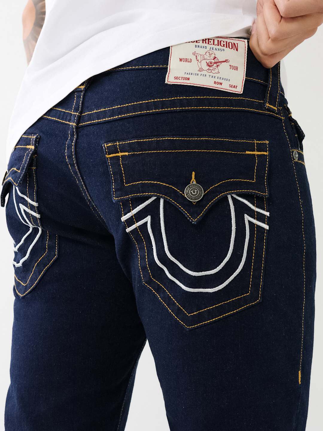 True Religion Jeans Ricky Flap Raised Body R