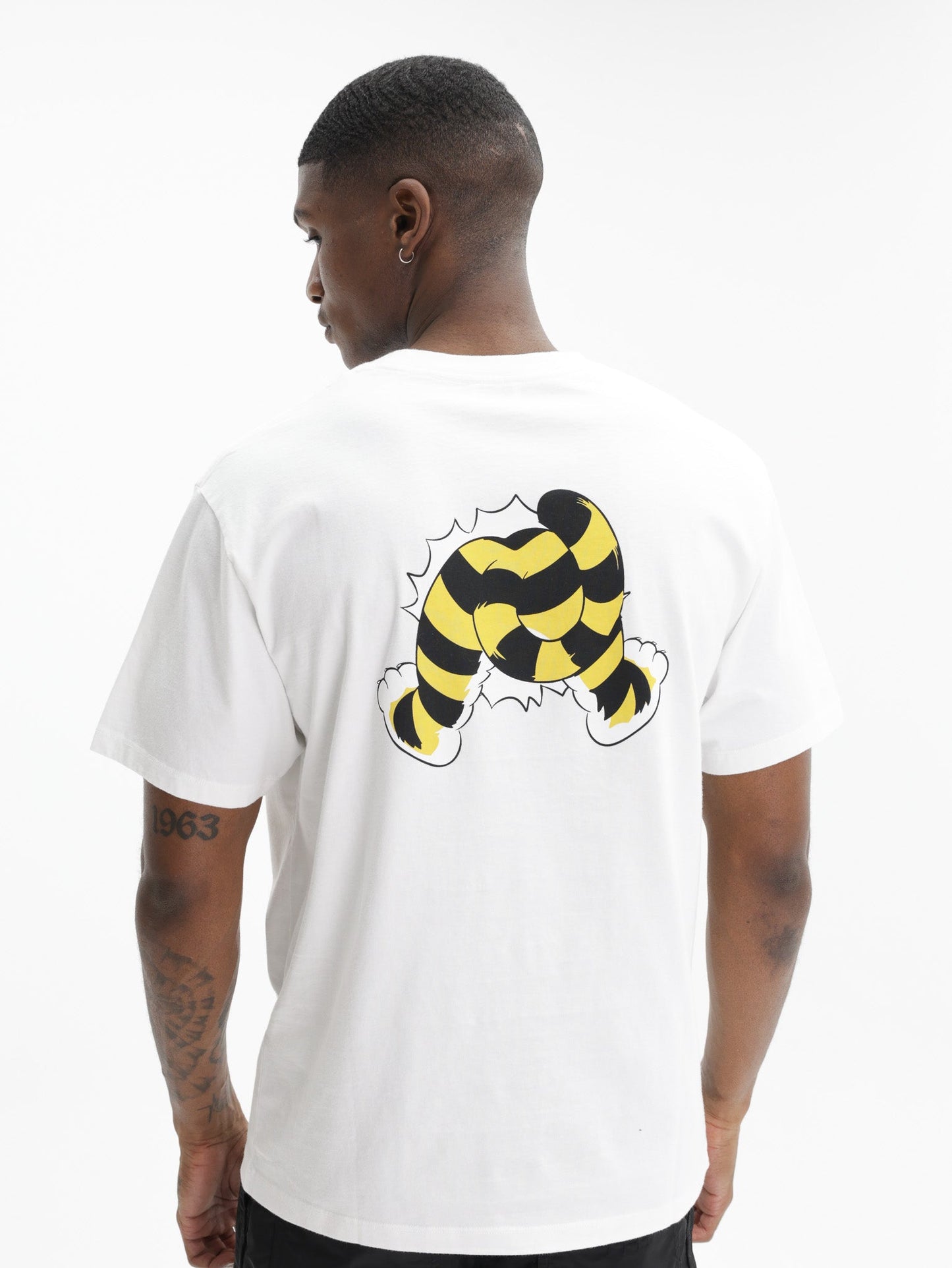 Kenzo T-Shirt Wild Tiger Oversized Off White