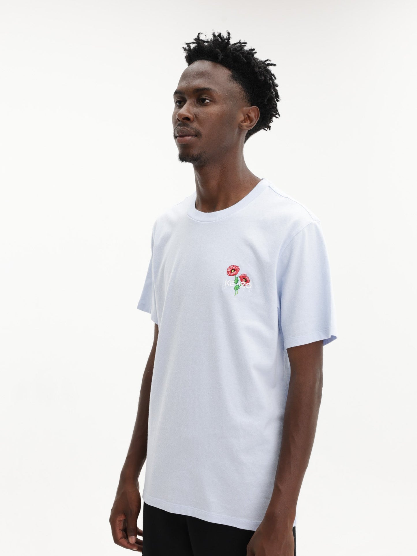 Kenzo T-Shirt Archive Bouqet Blue