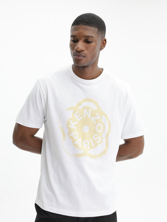 Kenzo T-Shirt Boke Flower 2.0 Loose Fit White
