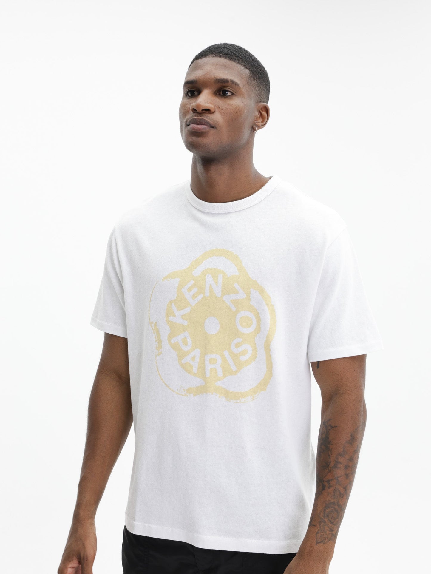 Kenzo T-Shirt Boke Flower 2.0 Loose Fit White