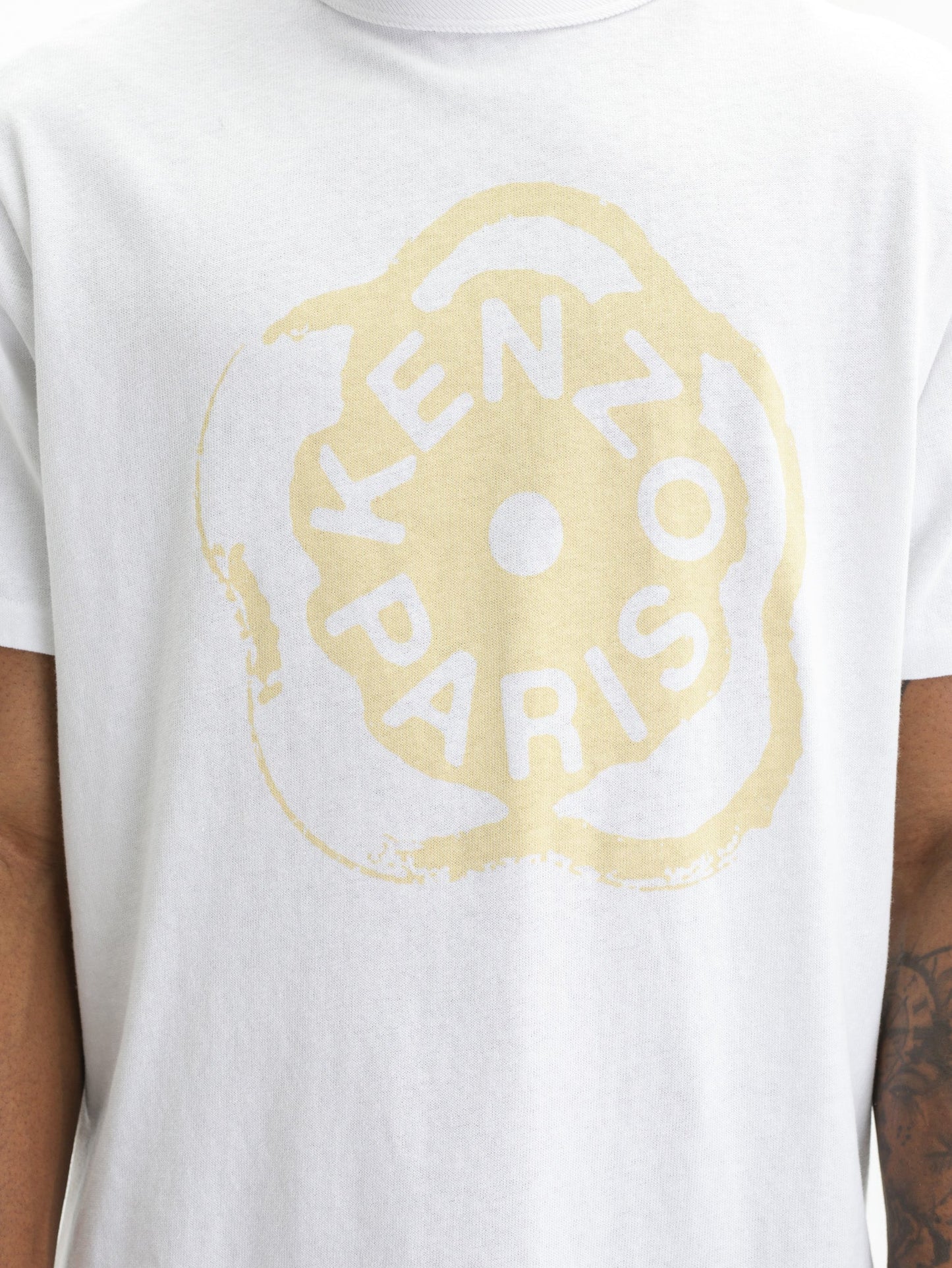 Kenzo T-Shirt Boke Flower 2.0 Loose Fit White
