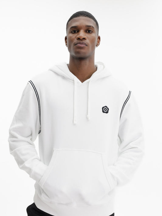 Kenzo Hoodie Boke Flower 2.0 Embroidered Off White