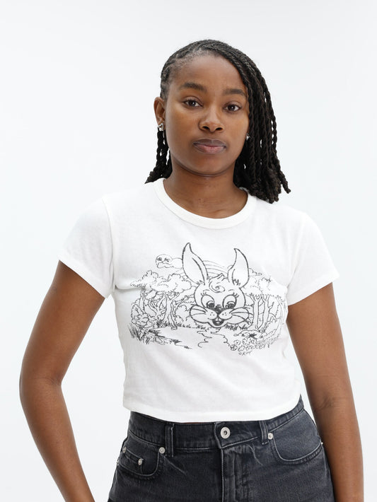 Kenzo T-Shirt Bunny Off-White