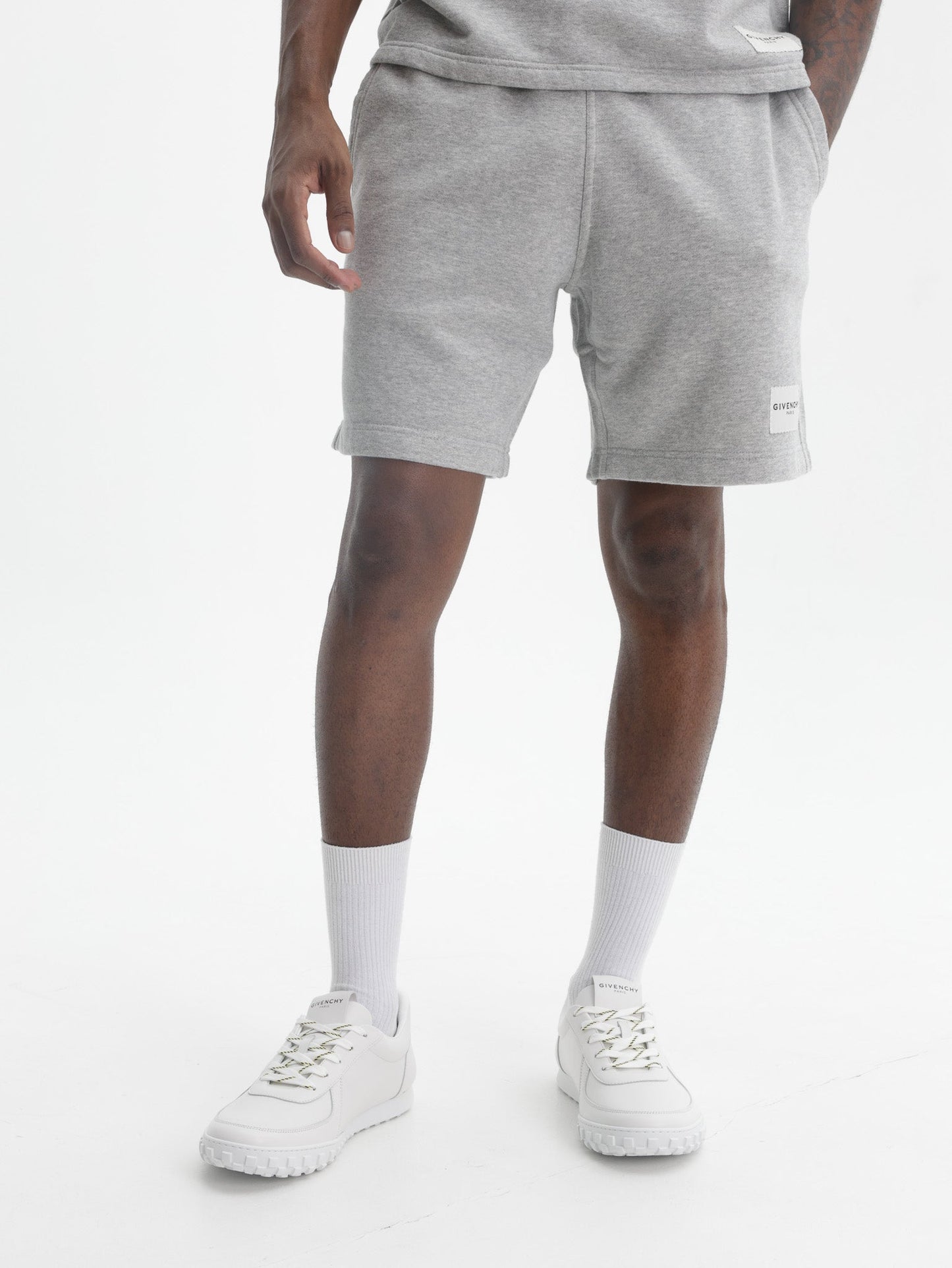 Givenchy Shorts Light Grey Melang