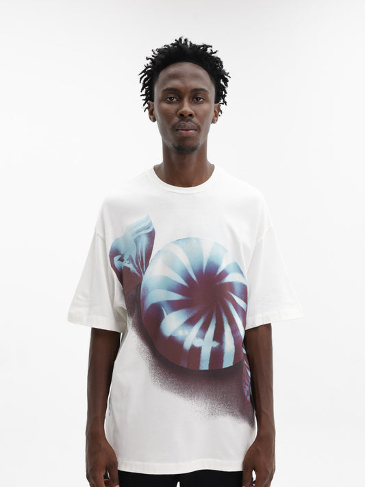 Jil Sander T-Shirt Candy Print White
