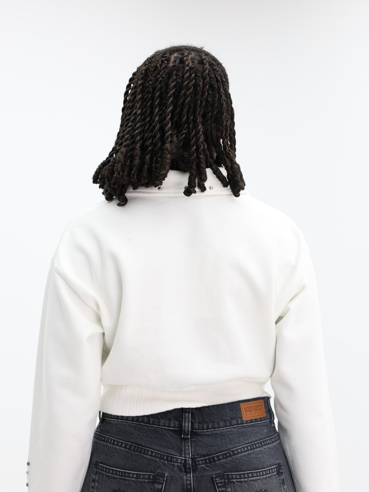 Kenzo Sweater Allover Print Off-White