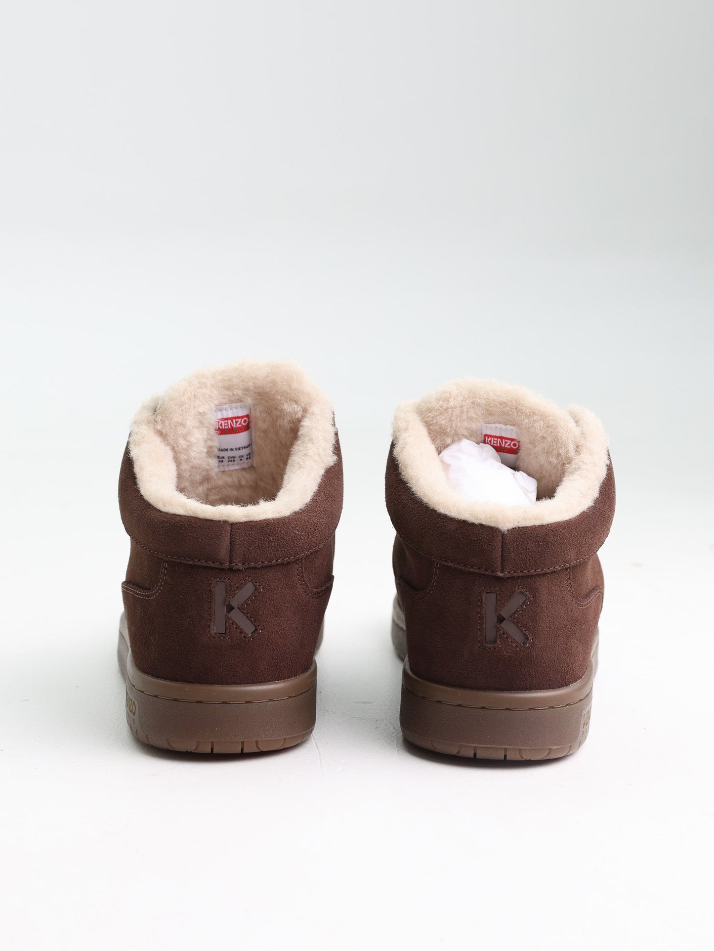 Kenzo Sneaker High Top Dark Camel
