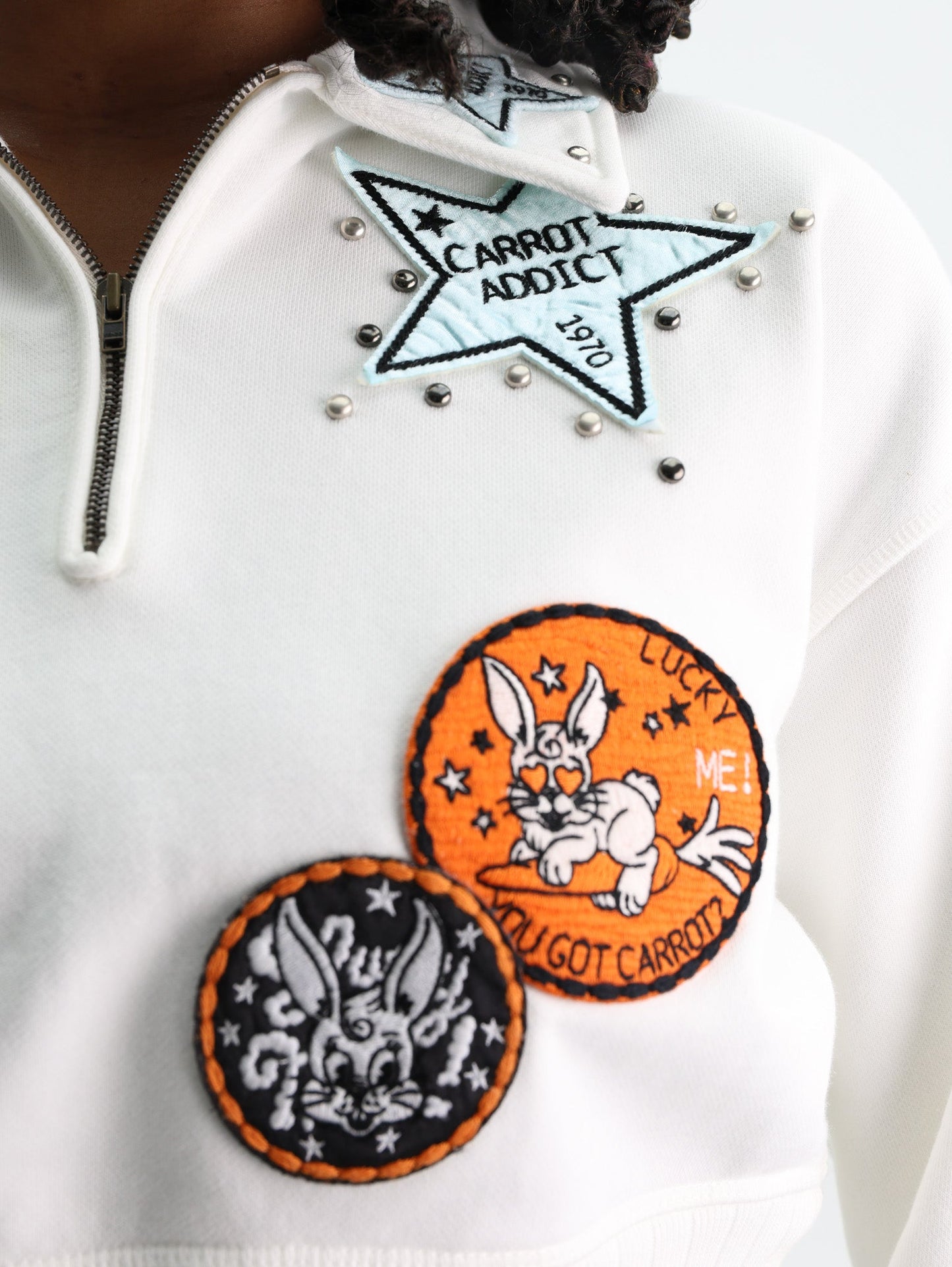 Kenzo Sweater Allover Print Off-White