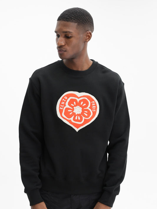 Kenzo Jumper Boke Heart  Black