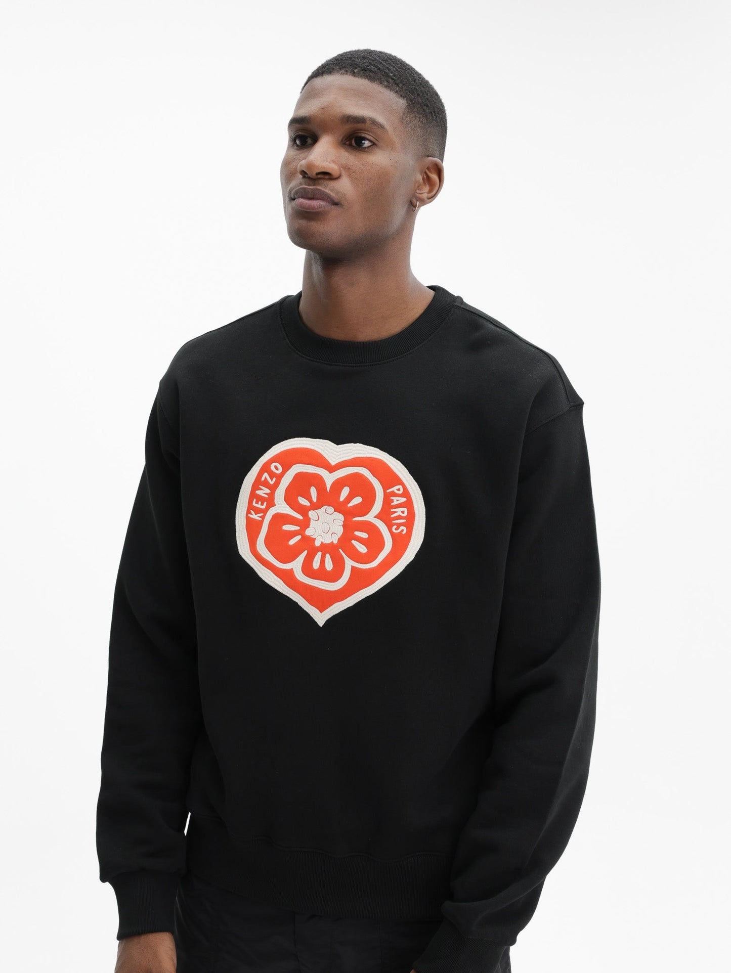 Kenzo Jumper Boke Heart  Black
